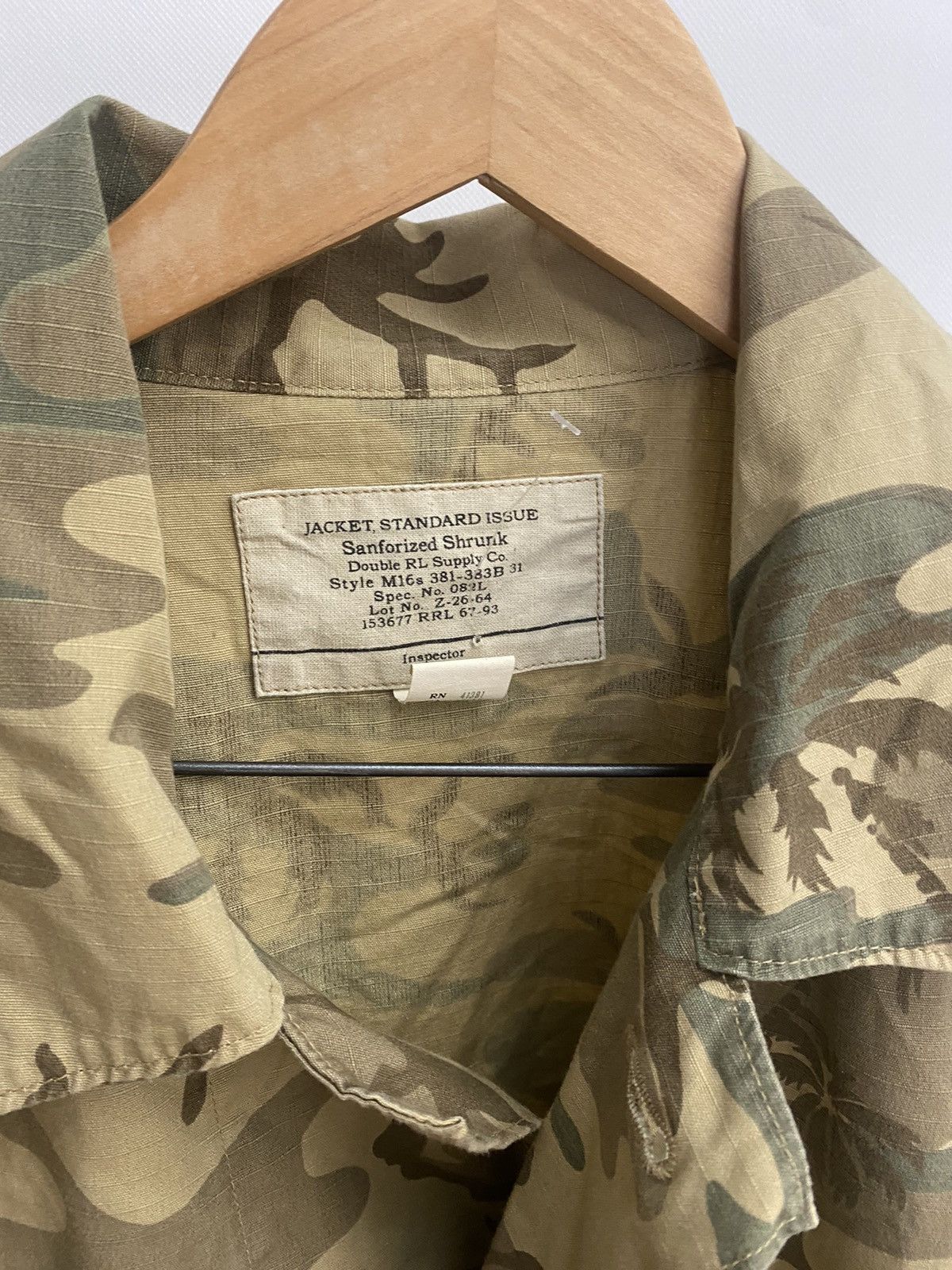 Polo Ralph Lauren × RRL Ralph Lauren × Ralph Lauren RRL Ralph Lauren Camo Light Jacket Size US M / EU 48-50 / 2 - 3 Thumbnail