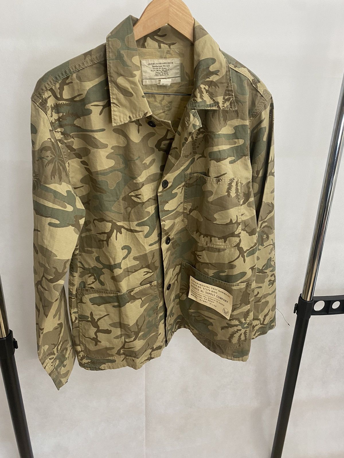 Polo Ralph Lauren × RRL Ralph Lauren × Ralph Lauren RRL Ralph Lauren Camo Light Jacket Size US M / EU 48-50 / 2 - 2 Thumbnail
