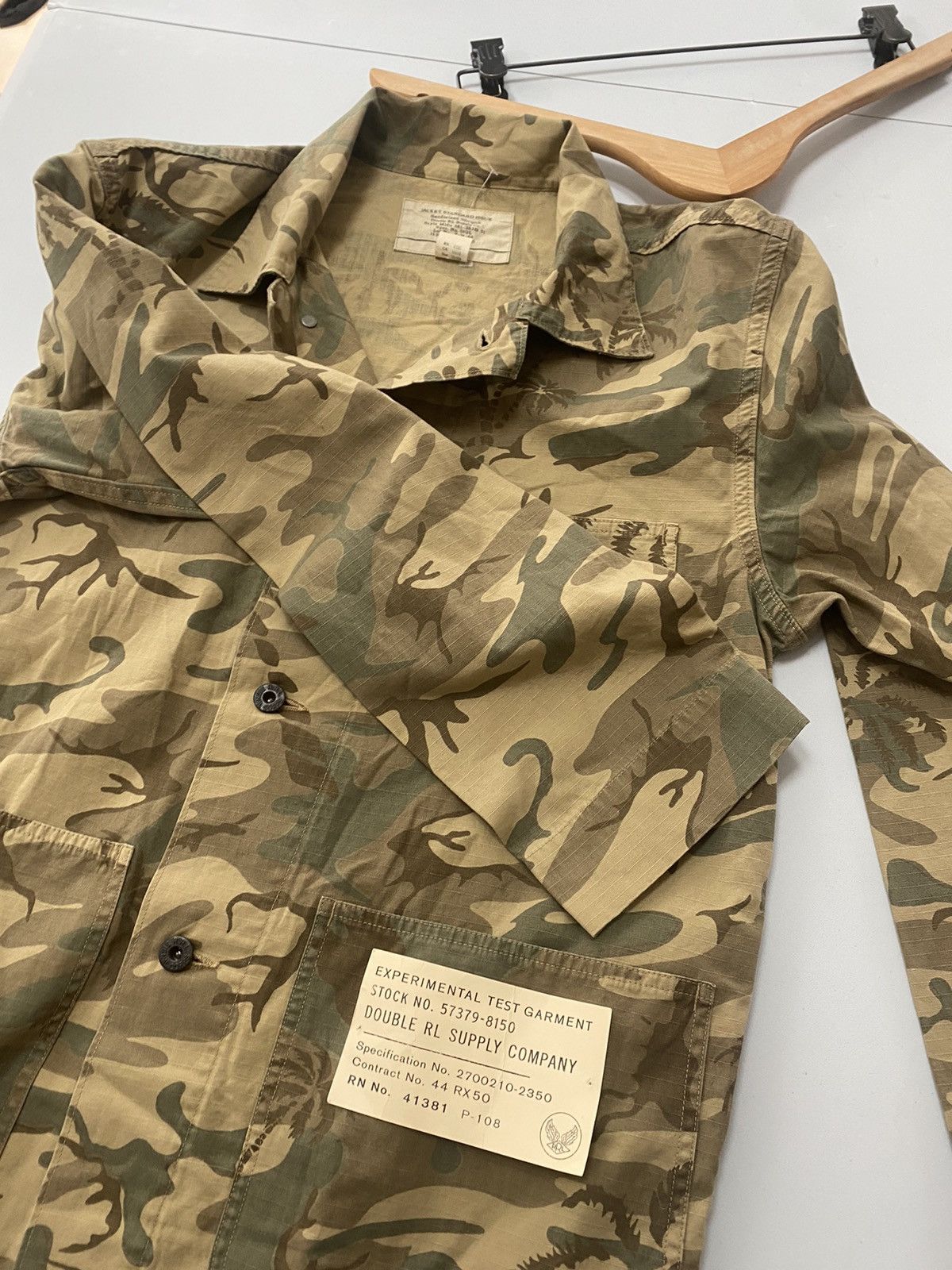 Polo Ralph Lauren × RRL Ralph Lauren × Ralph Lauren RRL Ralph Lauren Camo Light Jacket Size US M / EU 48-50 / 2 - 1 Thumbnail
