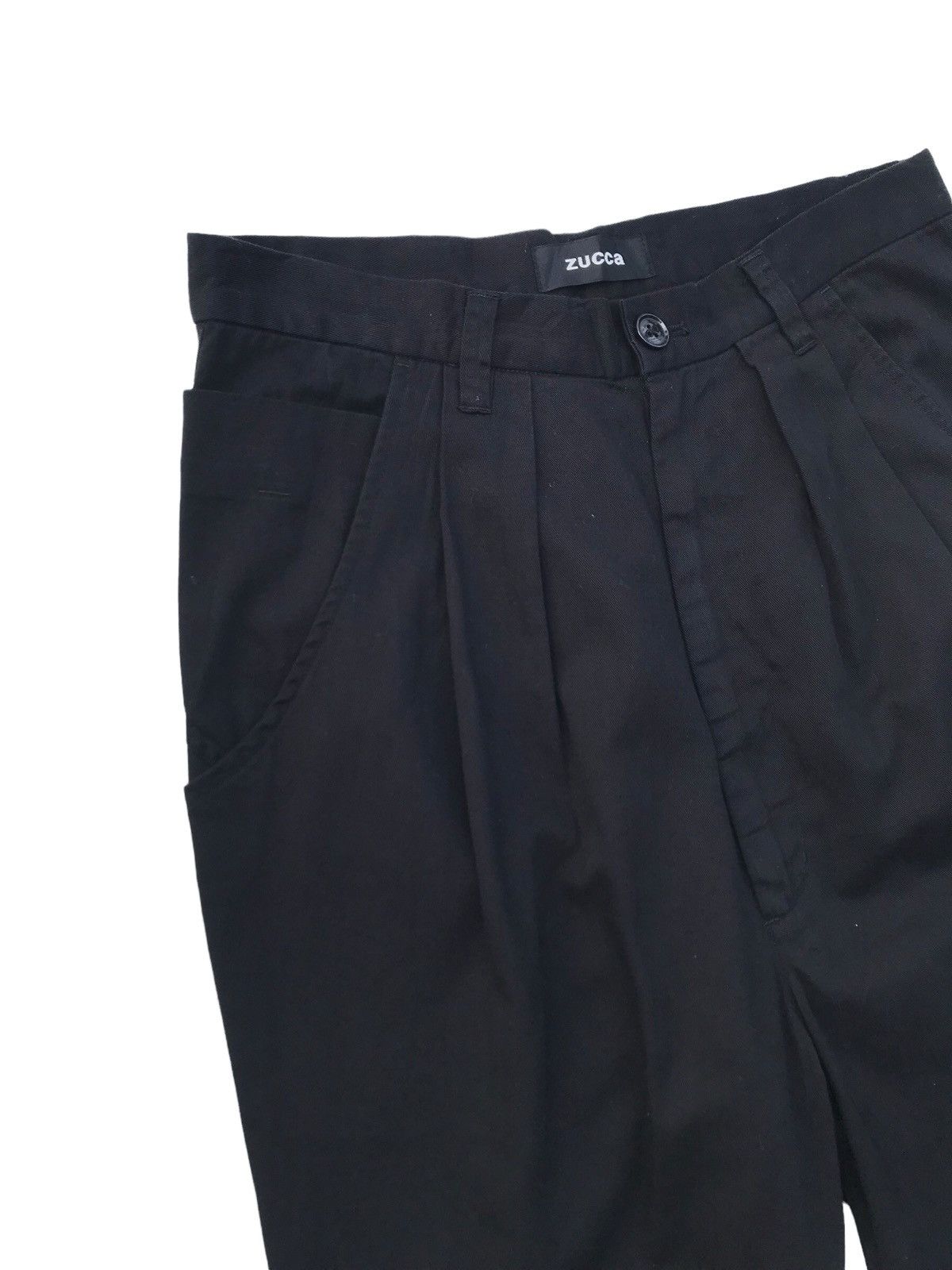 Zucca Japan Streetwear Zucca Black Gabardine Pants Size US 28 / EU 44 - 4 Thumbnail