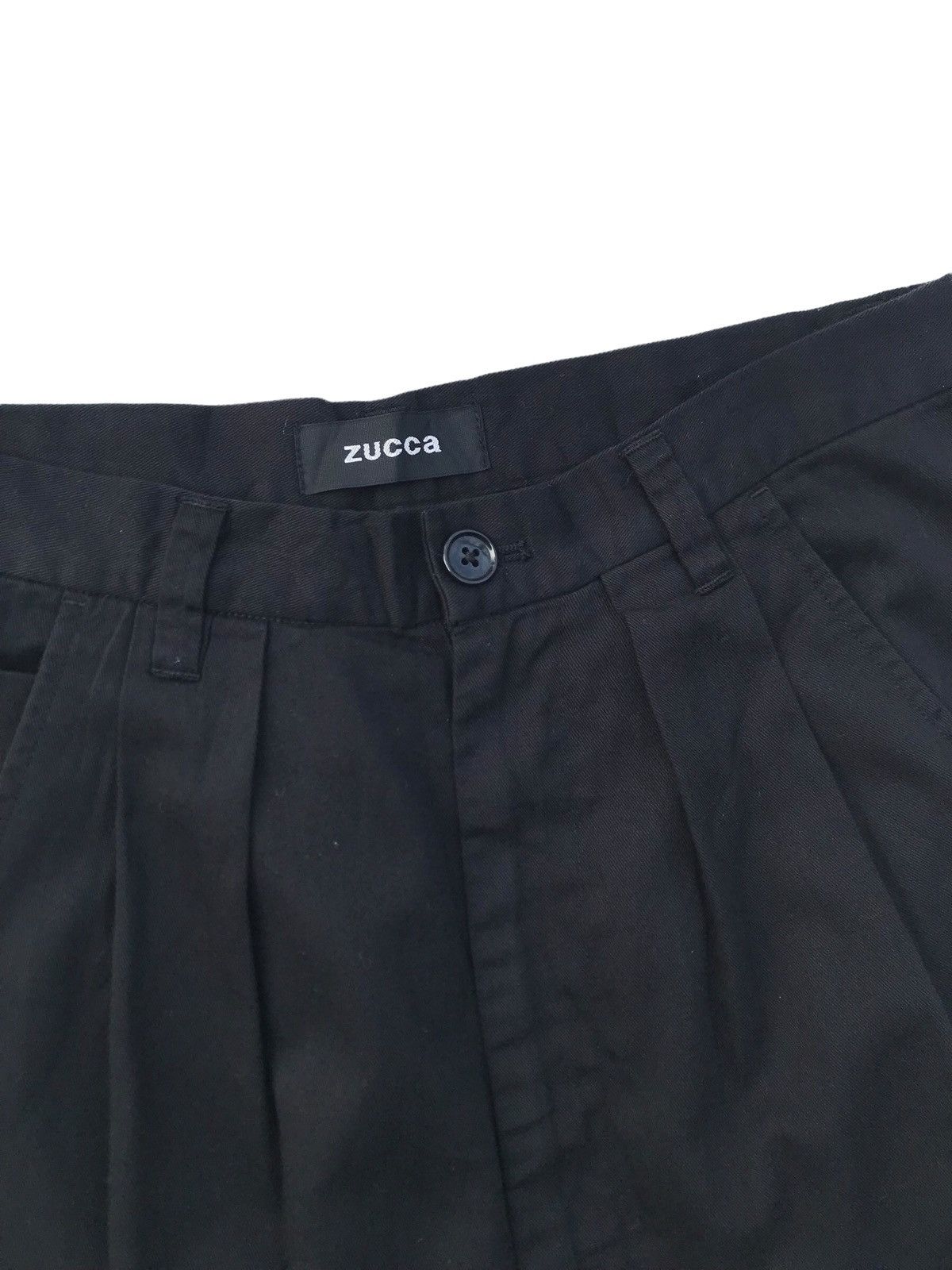 Zucca Japan Streetwear Zucca Black Gabardine Pants Size US 28 / EU 44 - 3 Thumbnail