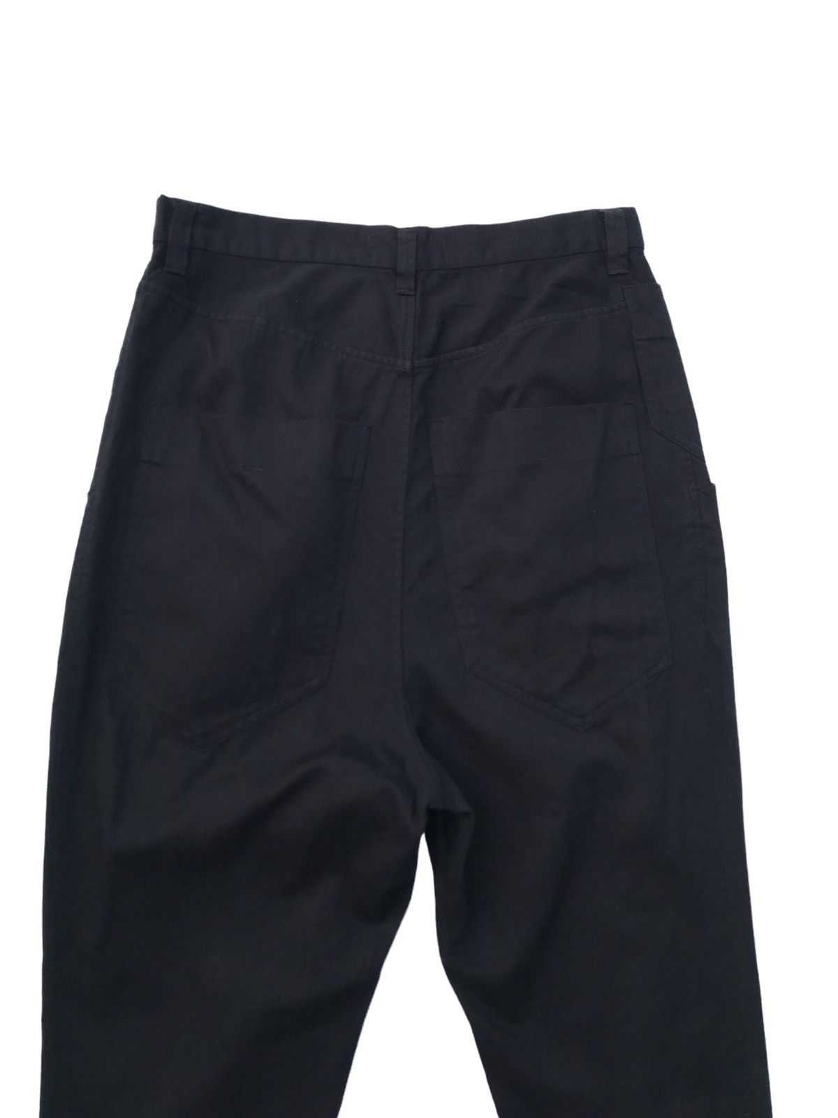 Zucca Japan Streetwear Zucca Black Gabardine Pants Size US 28 / EU 44 - 8 Thumbnail