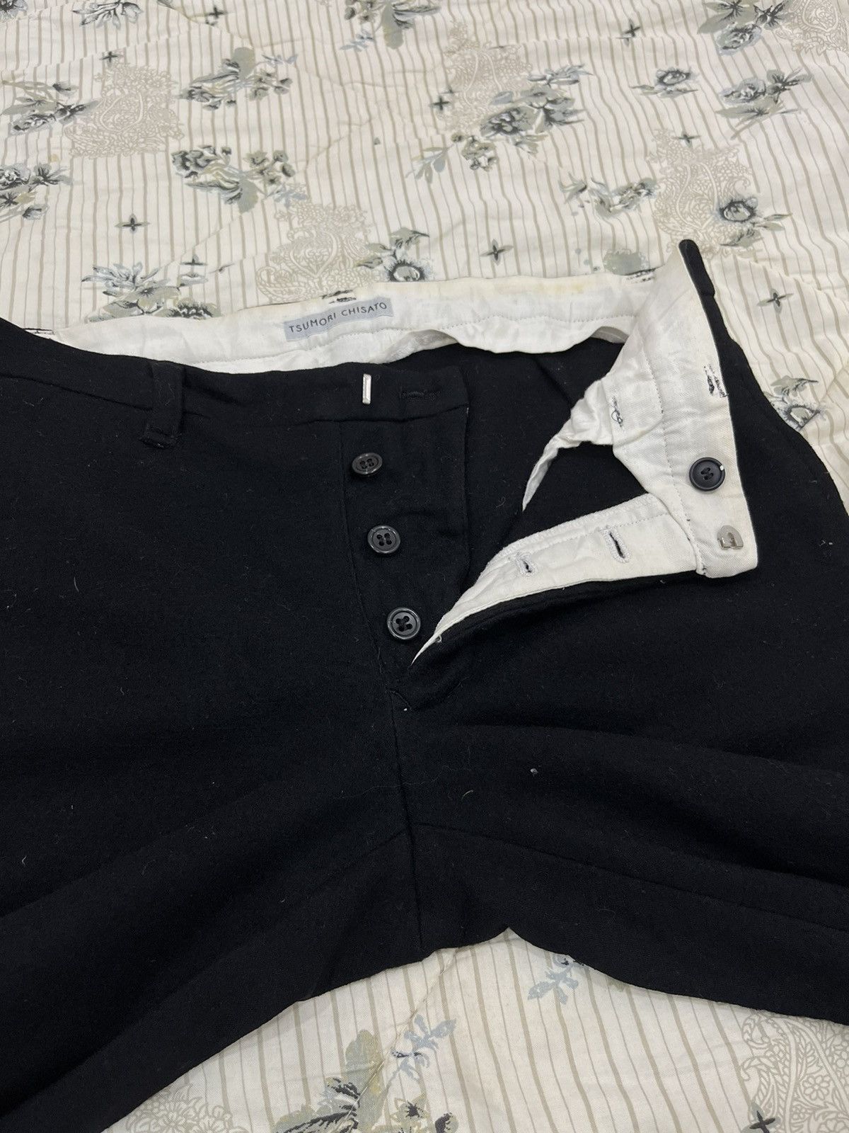 Issey Miyake × Tsumori Chisato × Vintage (Ff). VINTAGE ISSEY MIYAKE TSUMORI CHISATO WOOL PANTS Size US 30 / EU 46 - 13 Thumbnail