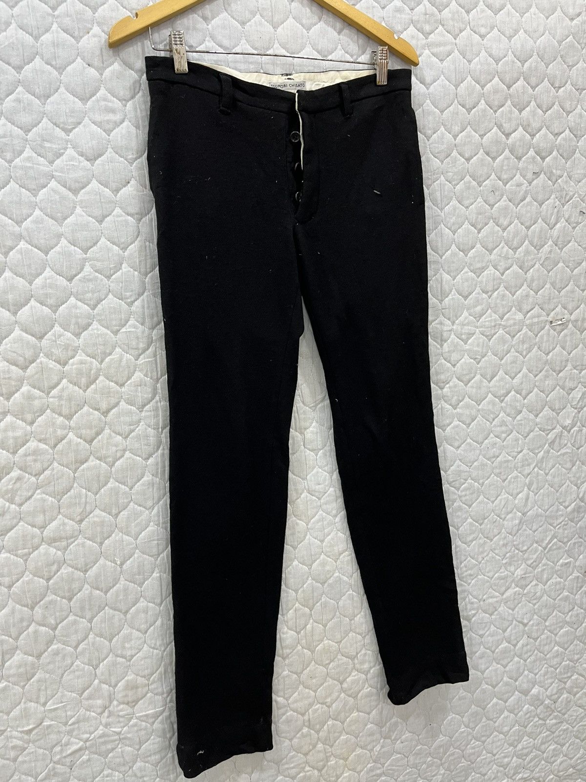 Issey Miyake × Tsumori Chisato × Vintage (Ff). VINTAGE ISSEY MIYAKE TSUMORI CHISATO WOOL PANTS Size US 30 / EU 46 - 5 Thumbnail
