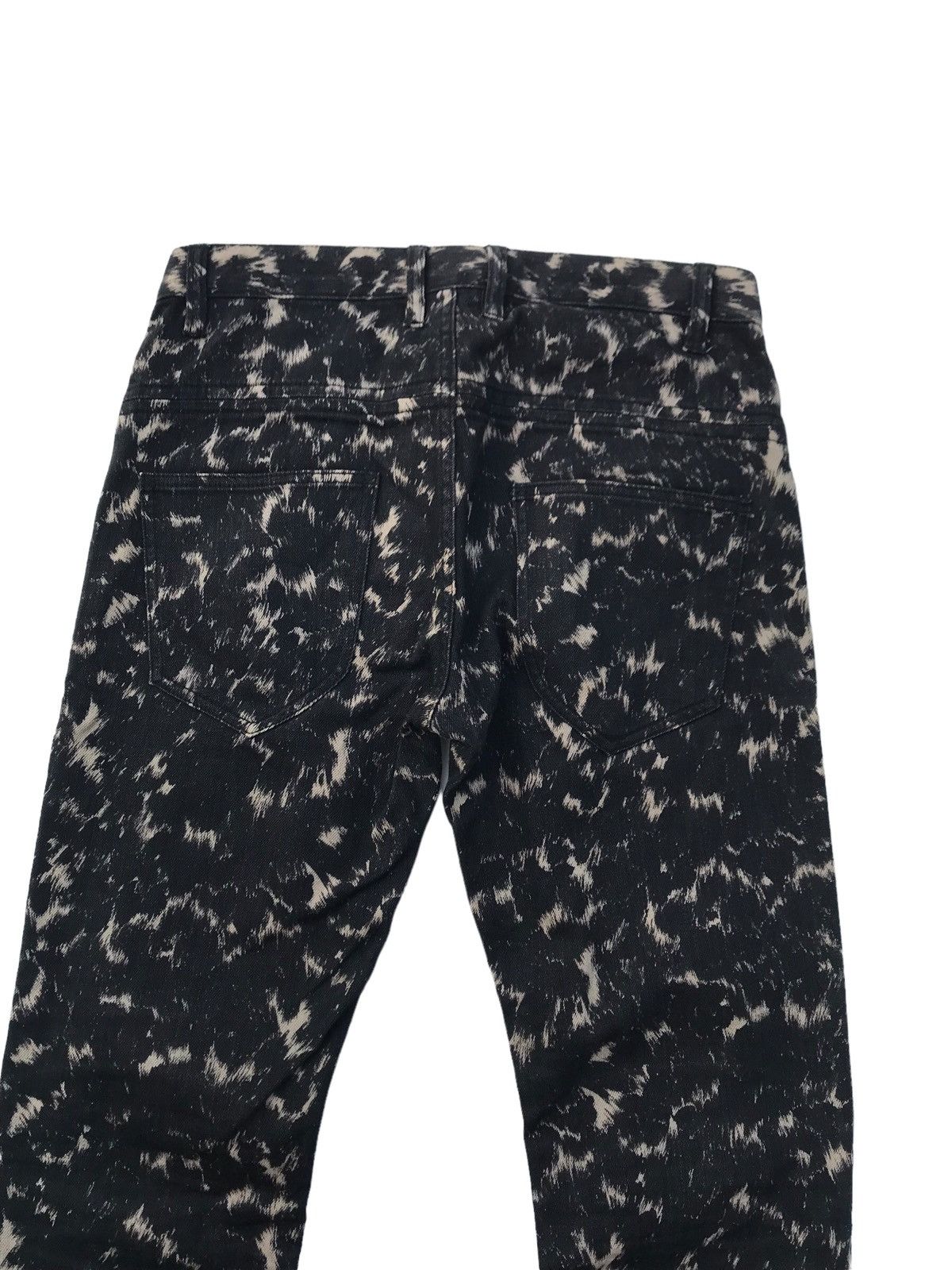 HARE Hare Japan Slim Pants Streetwear Funky Overprinted Pants Size US 31 - 8 Thumbnail