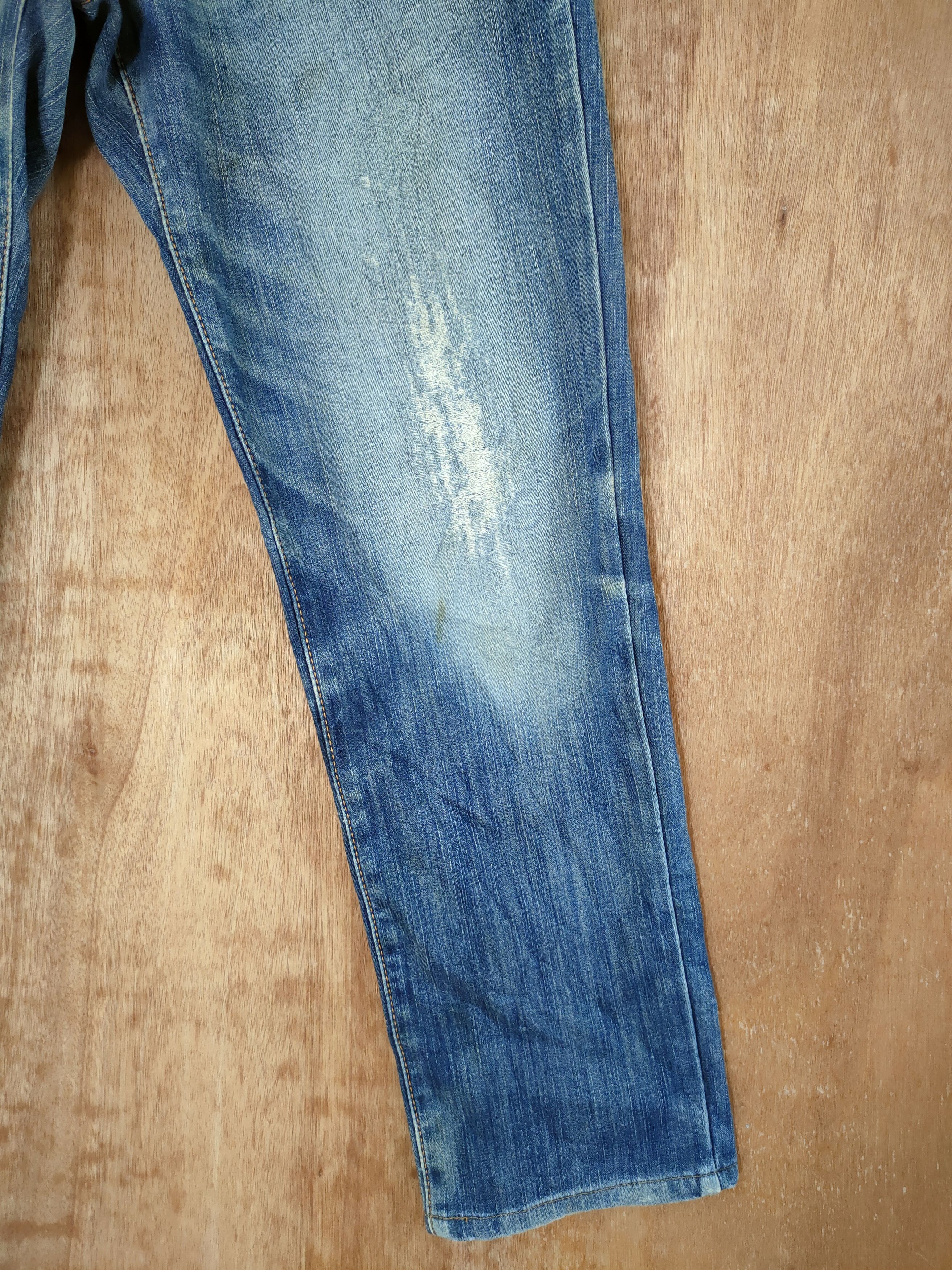 Edwin Edwin distressed denim made in japan pants #46-630 Size US 29 - 2 Thumbnail