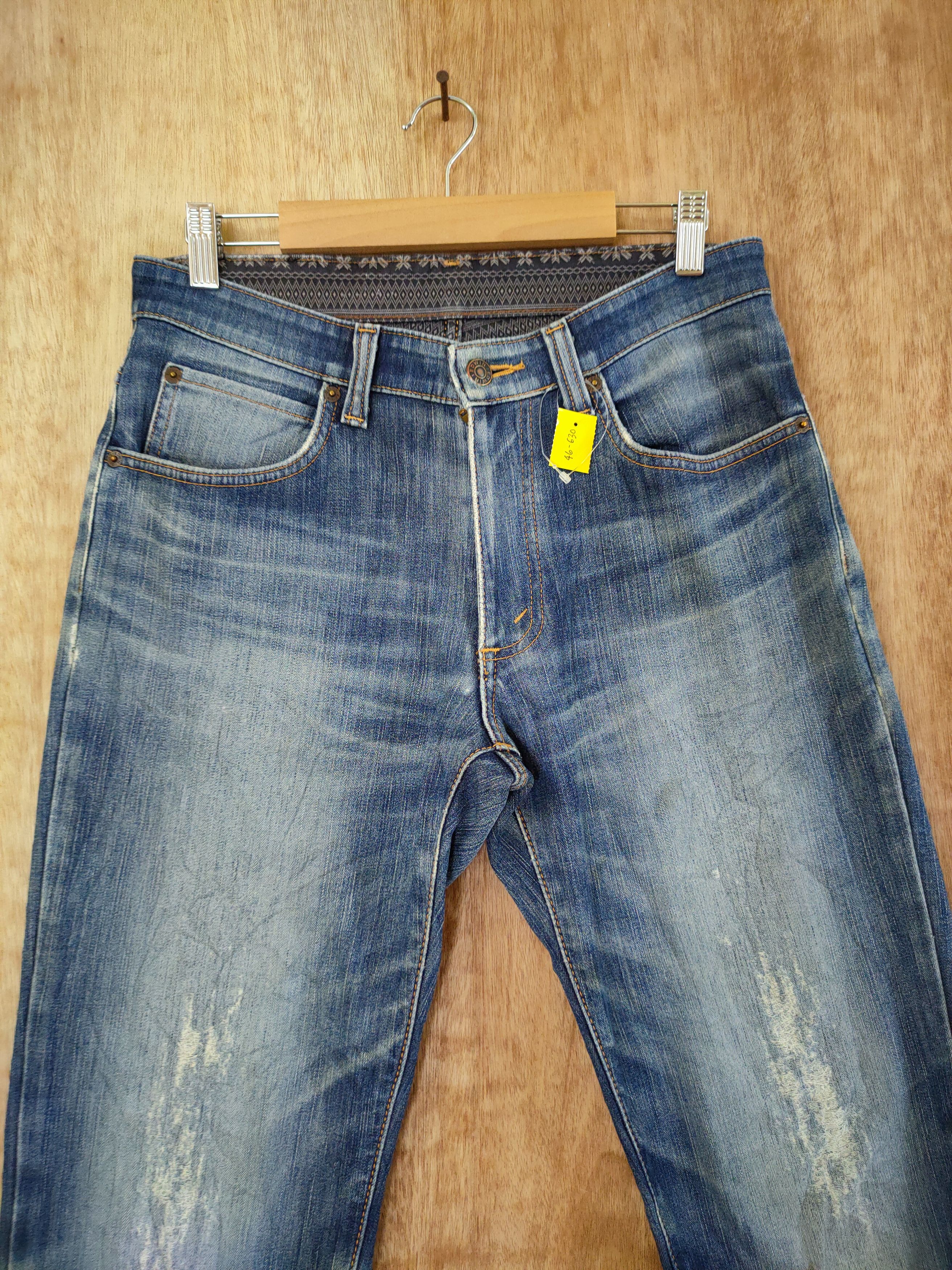 Edwin Edwin distressed denim made in japan pants #46-630 Size US 29 - 4 Thumbnail