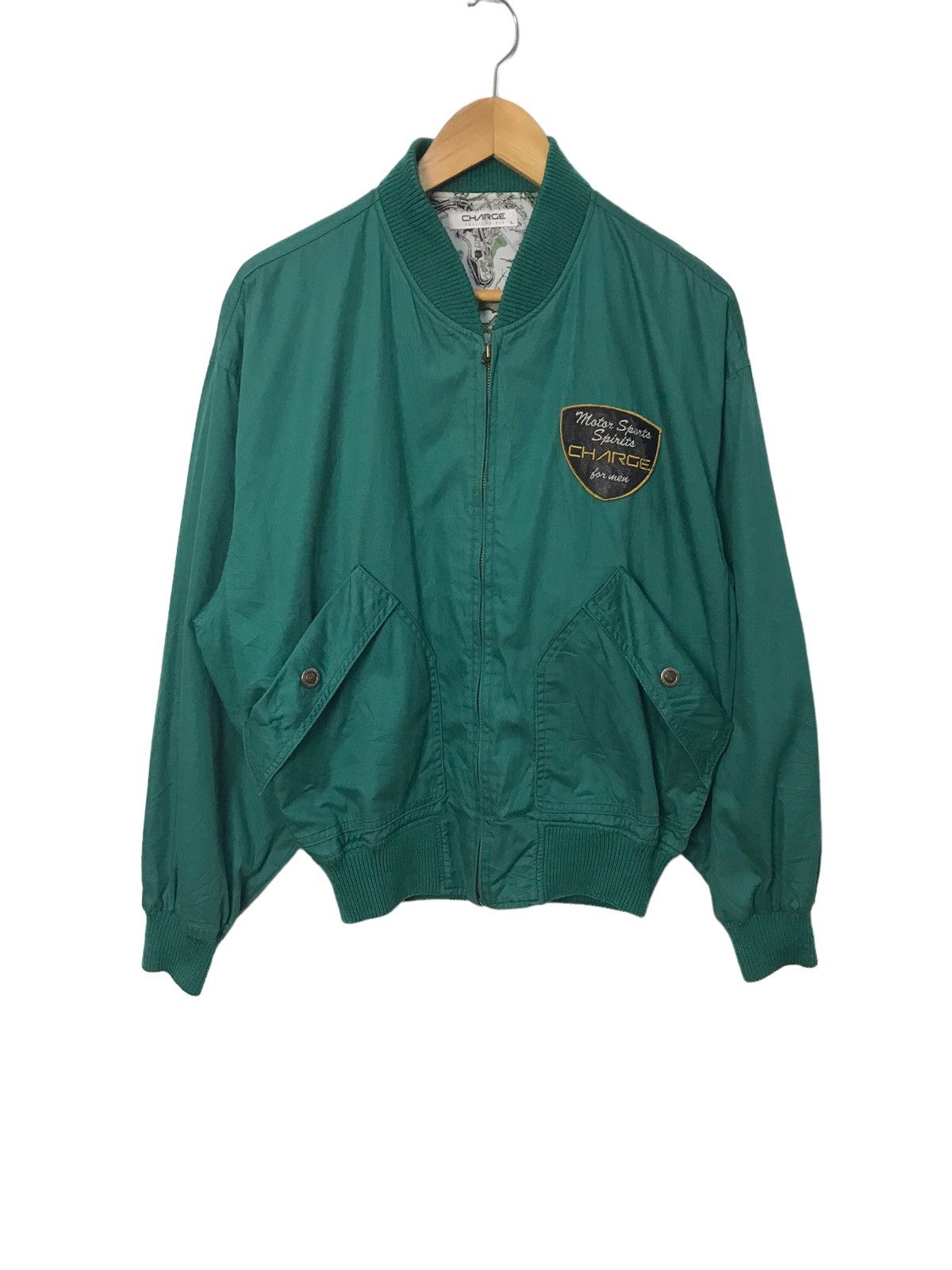 Arnold Palmer Charger Motor Sport Bomber Jacket