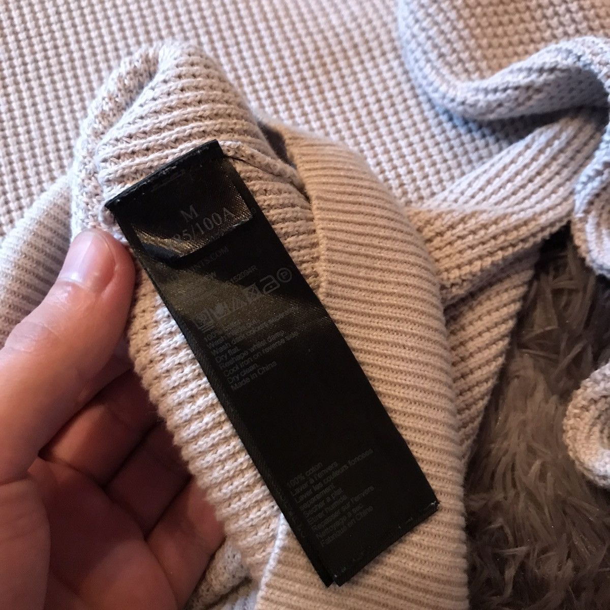 Allsaints Allsaints sweatshirt knitted sweaters mens size M Size US M / EU 48-50 / 2 - 6 Thumbnail