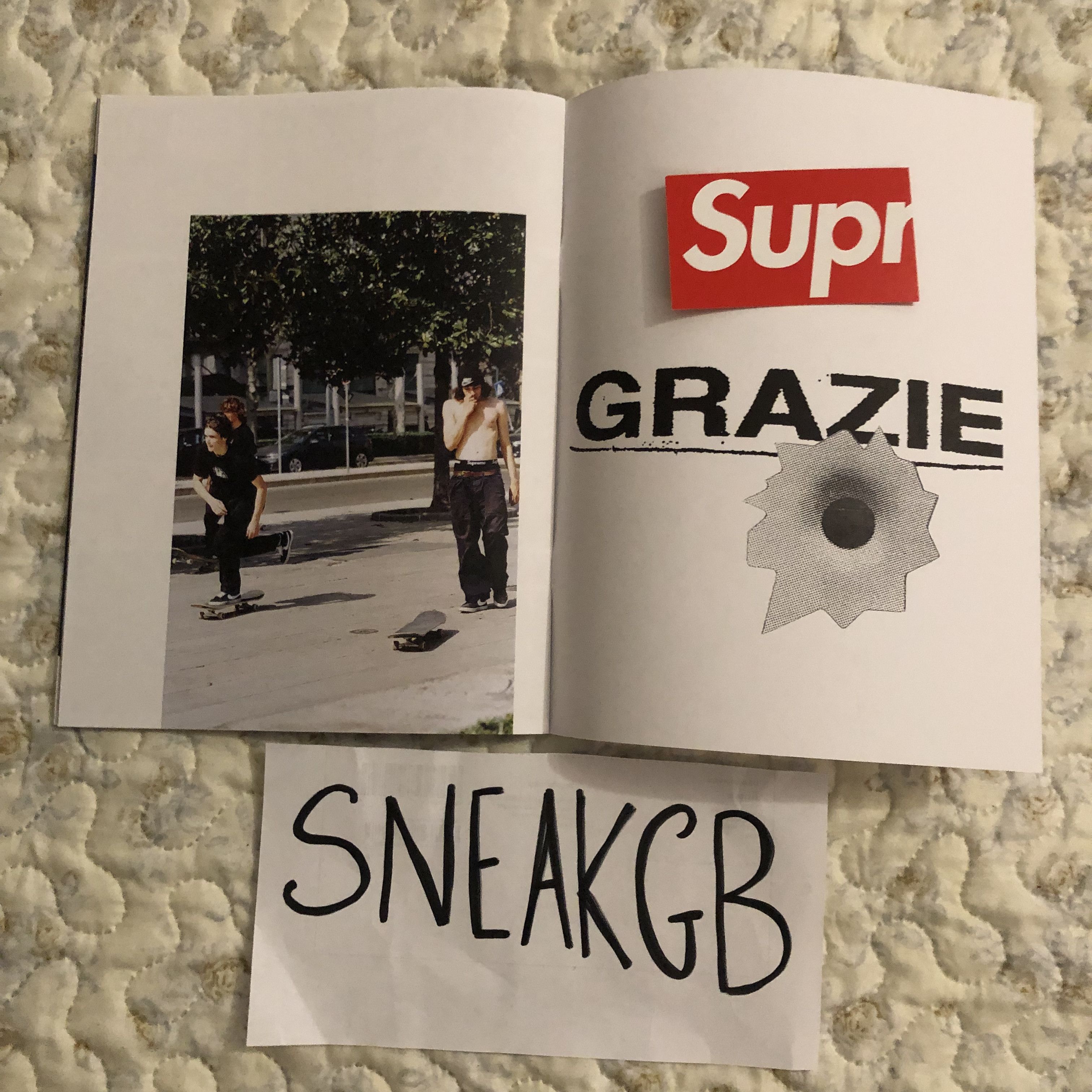 Supreme Supreme Milan Opening Store Magazine Book 2021 Size ONE SIZE - 5 Thumbnail