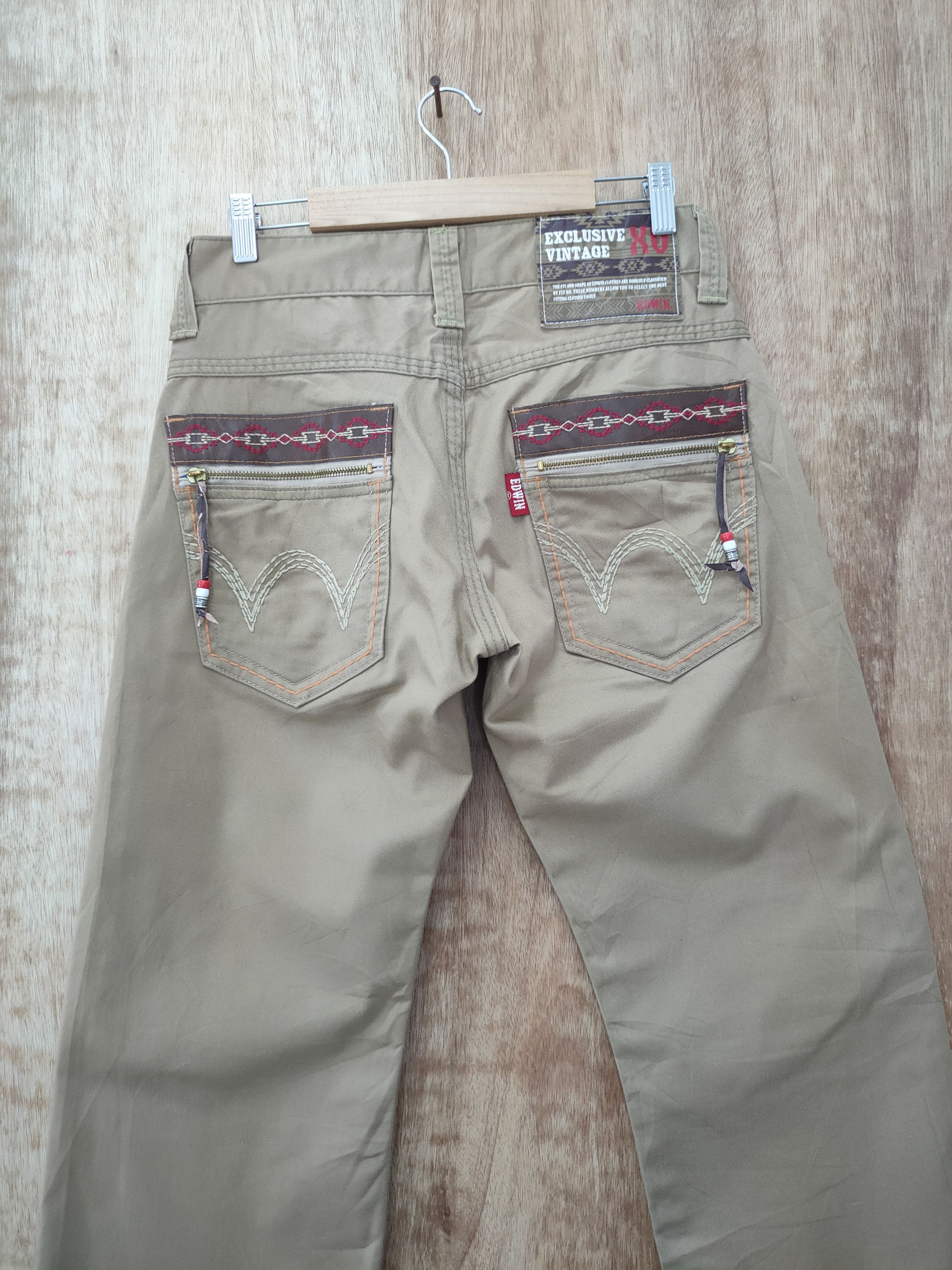 Edwin Edwin exclusive Vintage streetwear cargo pants #46-243 Size US 28 / EU 44 - 4 Thumbnail