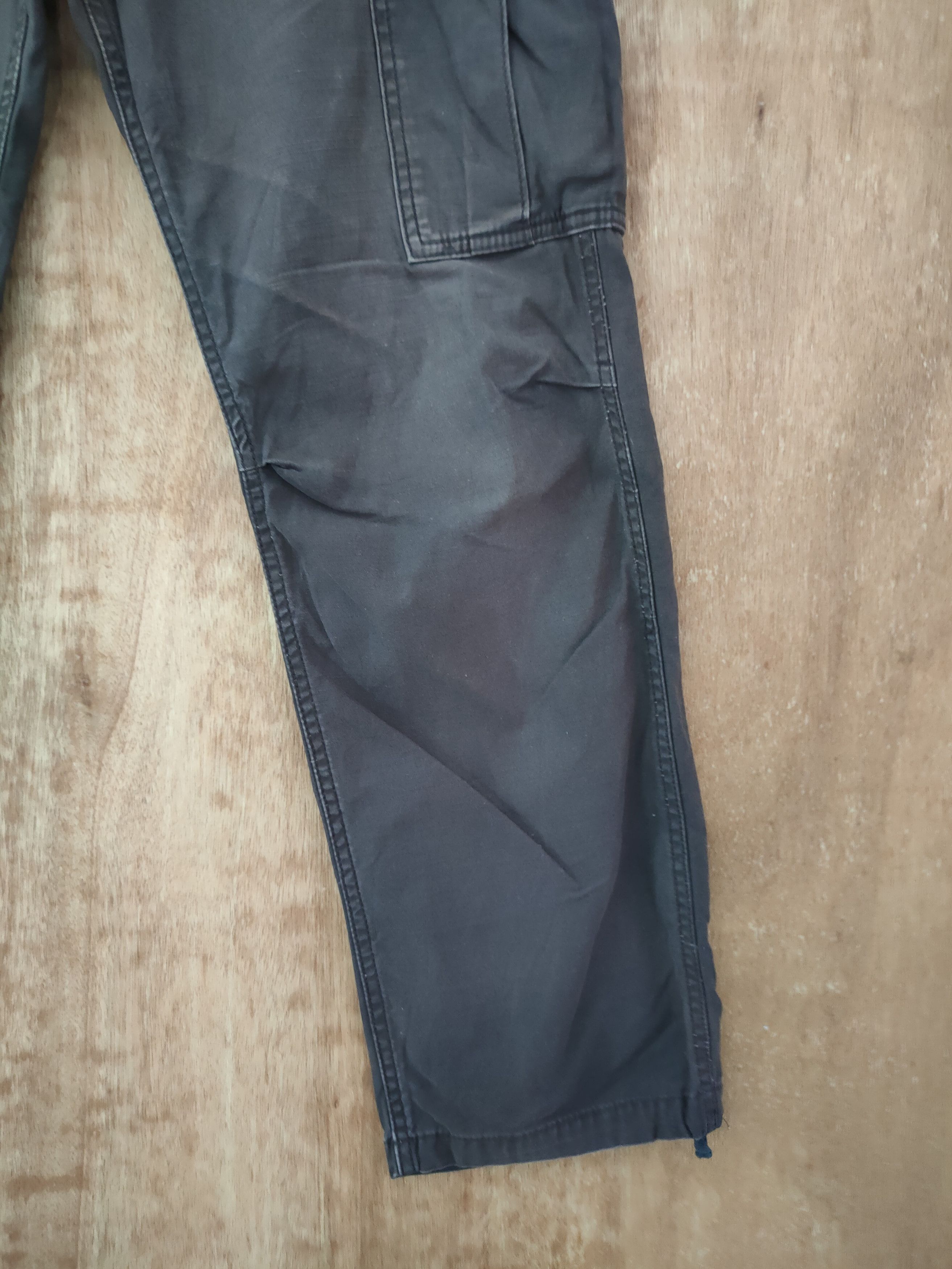 Japanese Brand DL Green label relaxing faded purple cargo pants #sp46-252T Size US 28 / EU 44 - 2 Thumbnail