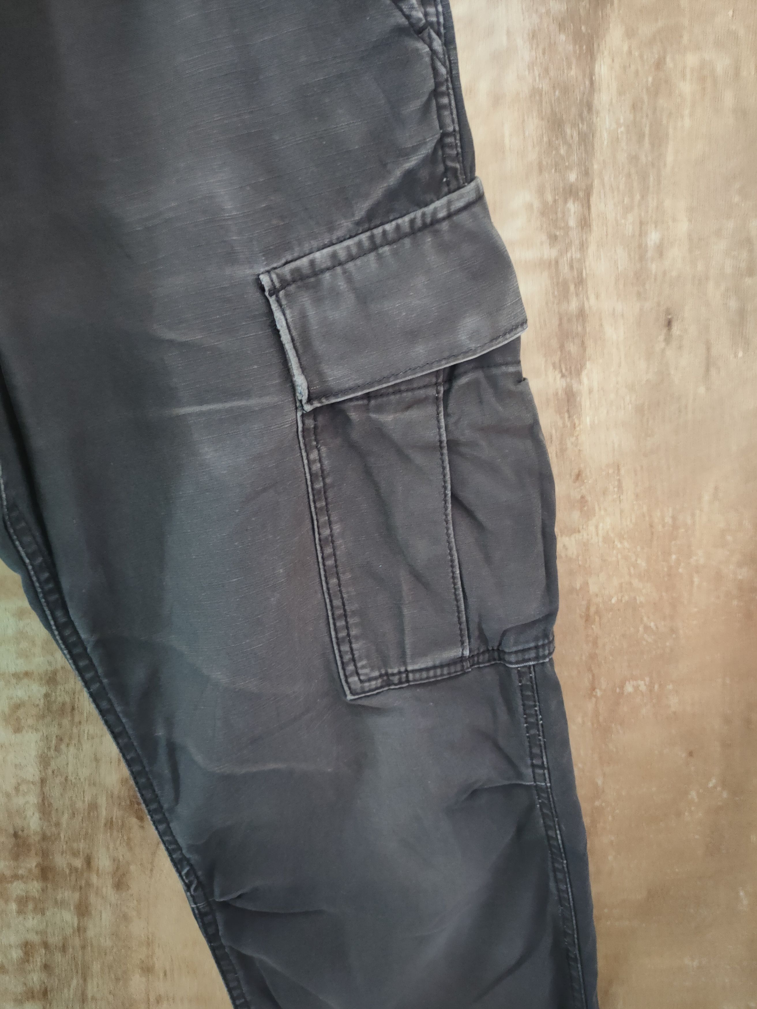 Japanese Brand DL Green label relaxing faded purple cargo pants #sp46-252T Size US 28 / EU 44 - 6 Thumbnail