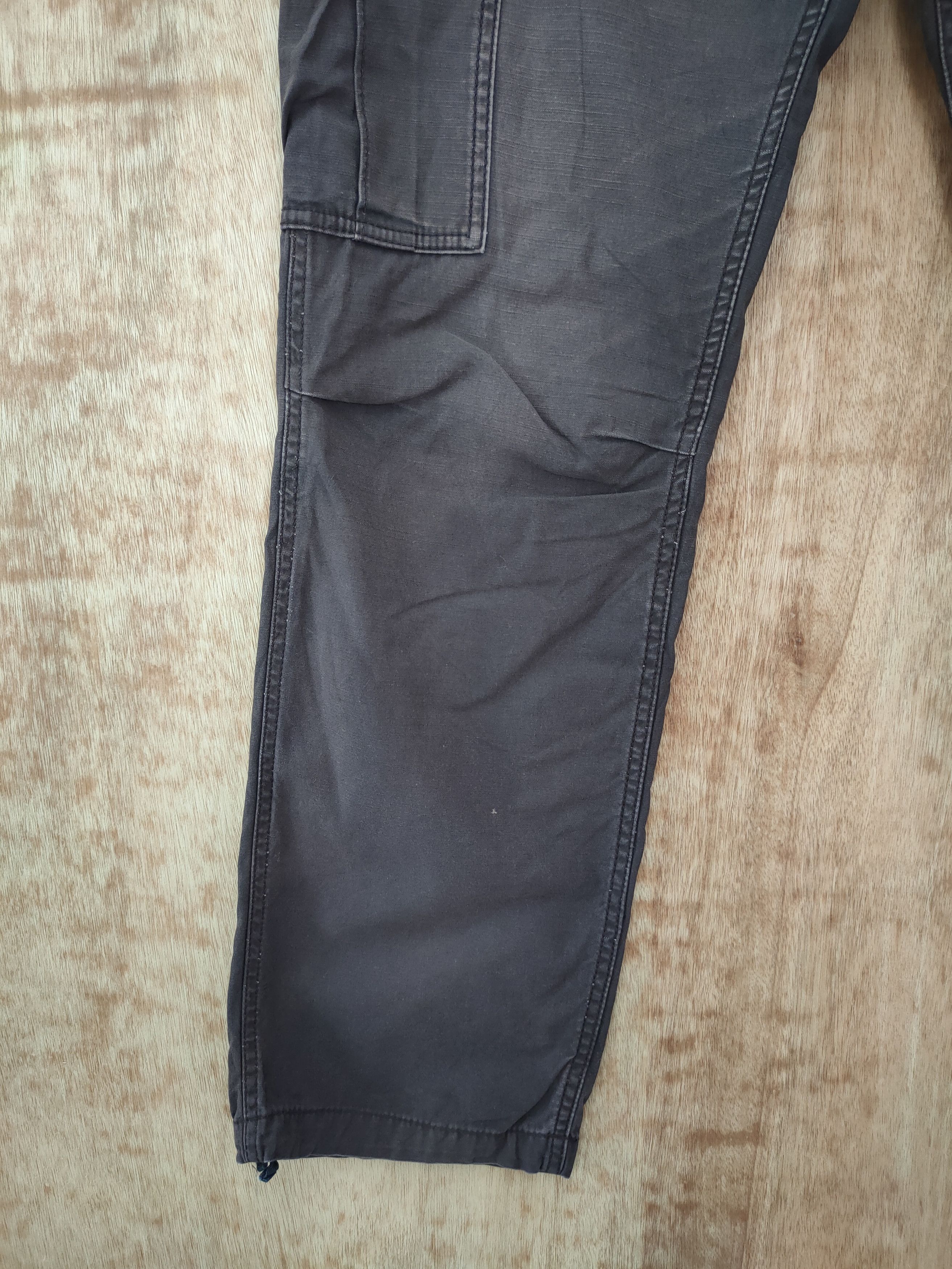 Japanese Brand DL Green label relaxing faded purple cargo pants #sp46-252T Size US 28 / EU 44 - 3 Thumbnail