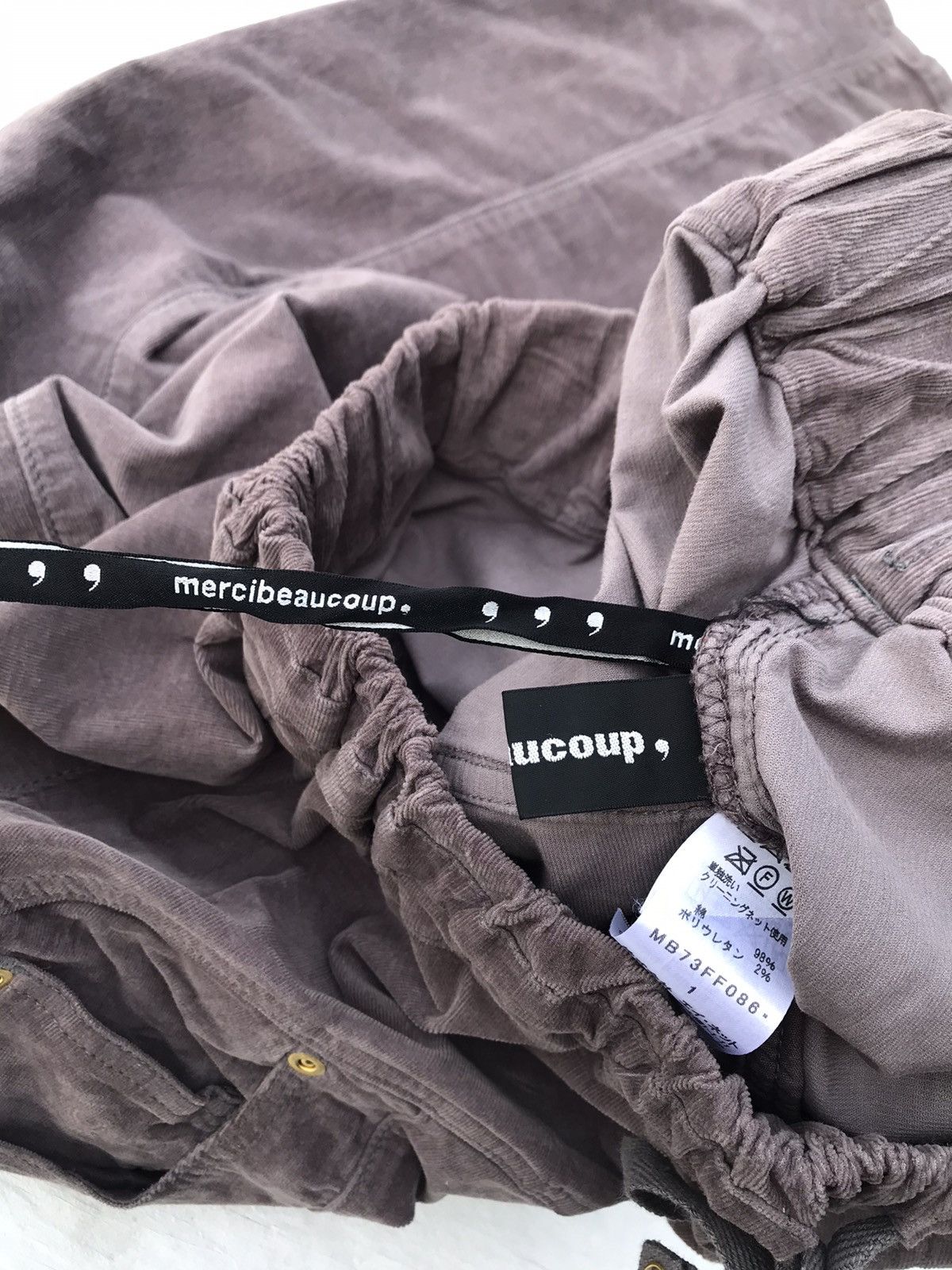 mercibeaucoup Issey Miyake Mercibeaucoup Japan Corduroy Pants Size US 32 / EU 48 - 13 Thumbnail