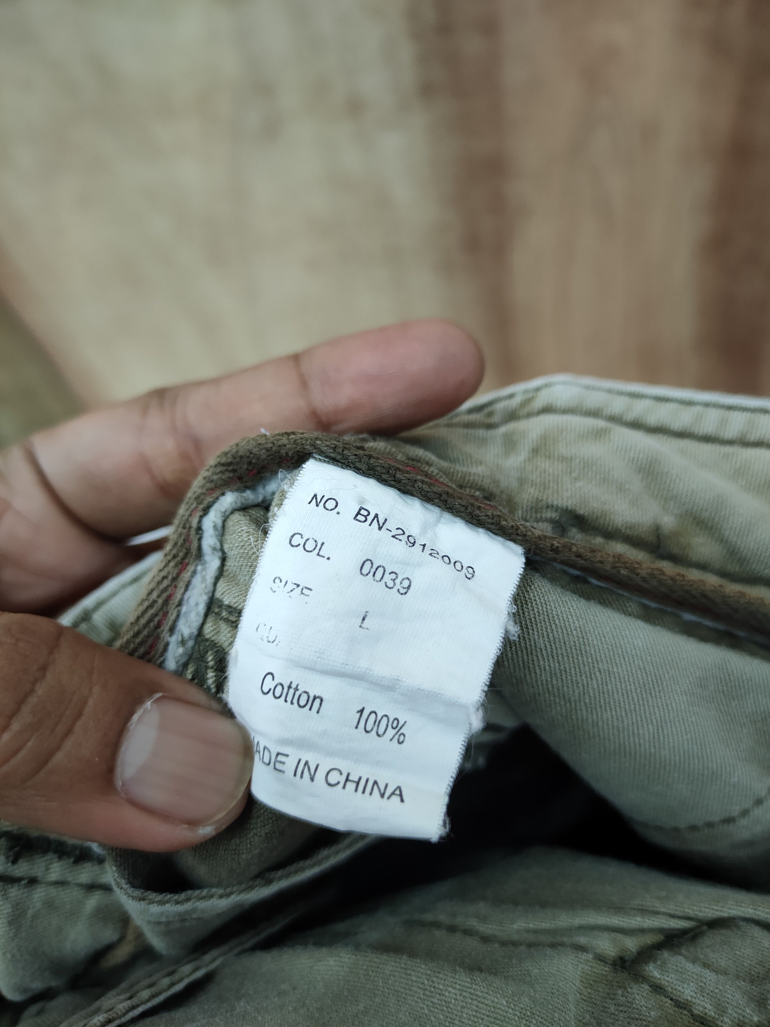 Japanese Brand DLL Back Number faded brown utility cargo pants #46-235T Size US 32 / EU 48 - 12 Thumbnail