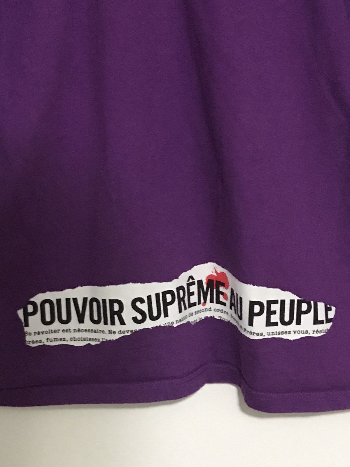 Supreme Supreme Headline Tee Size US M / EU 48-50 / 2 - 2 Thumbnail
