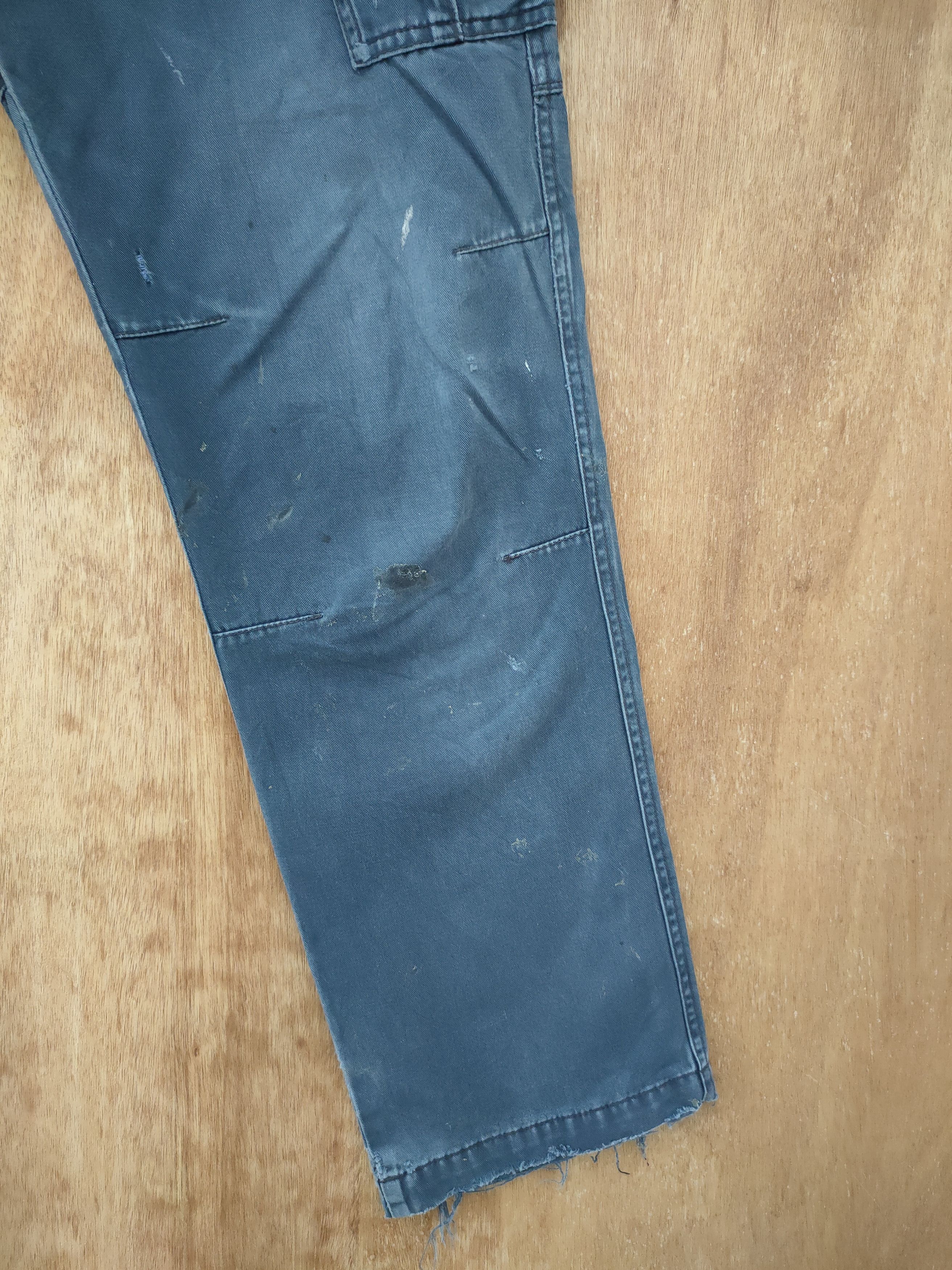 Japanese Brand DL Burtle distressed thrased worn rare cargo pants #46-248T Size US 31 - 3 Thumbnail
