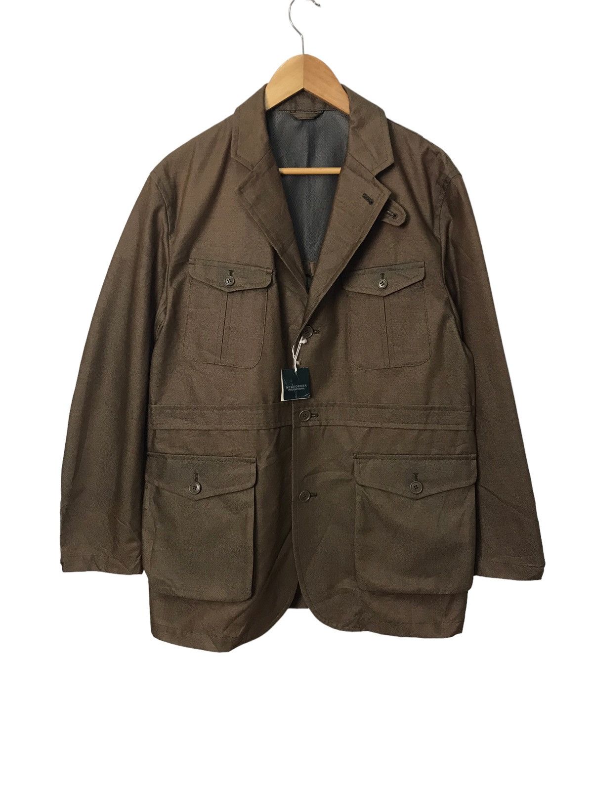 JAPAN WORKERS MADE ブラウンジャケット。 JAPAN WORKERS MADE ブラウンジャケット JAPAN WORKERS MADE ブラウン
