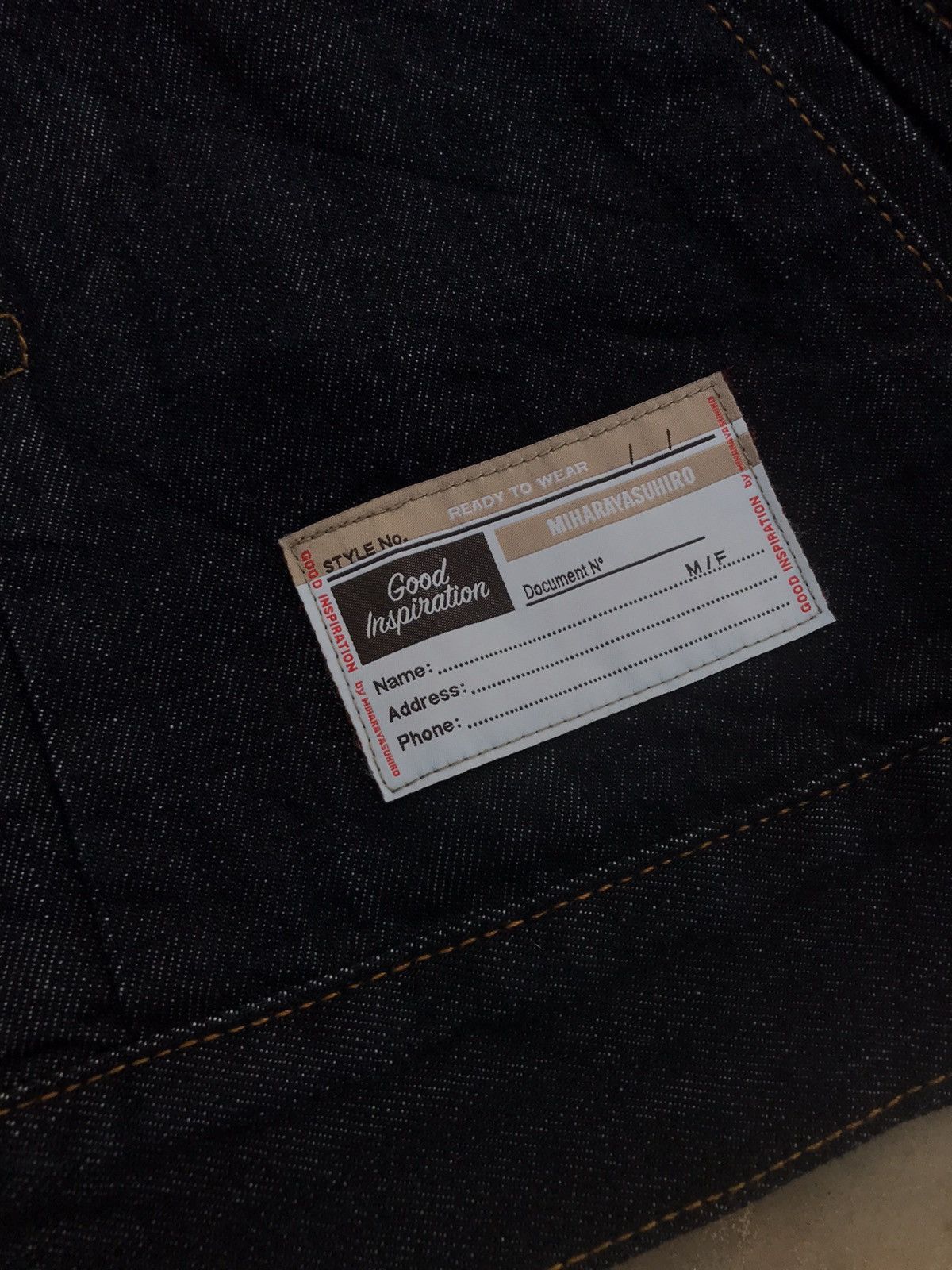 MIHARAYASUHIRO x GU Denim Jacket