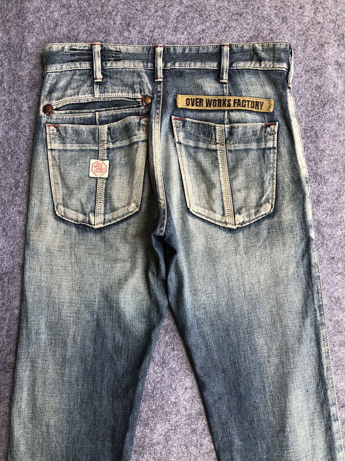 Edwin Last Drop🔥Rare🔥Vintage Edwin Over Work Factory Soft Jeans Size US 30 / EU 46 - 4 Thumbnail