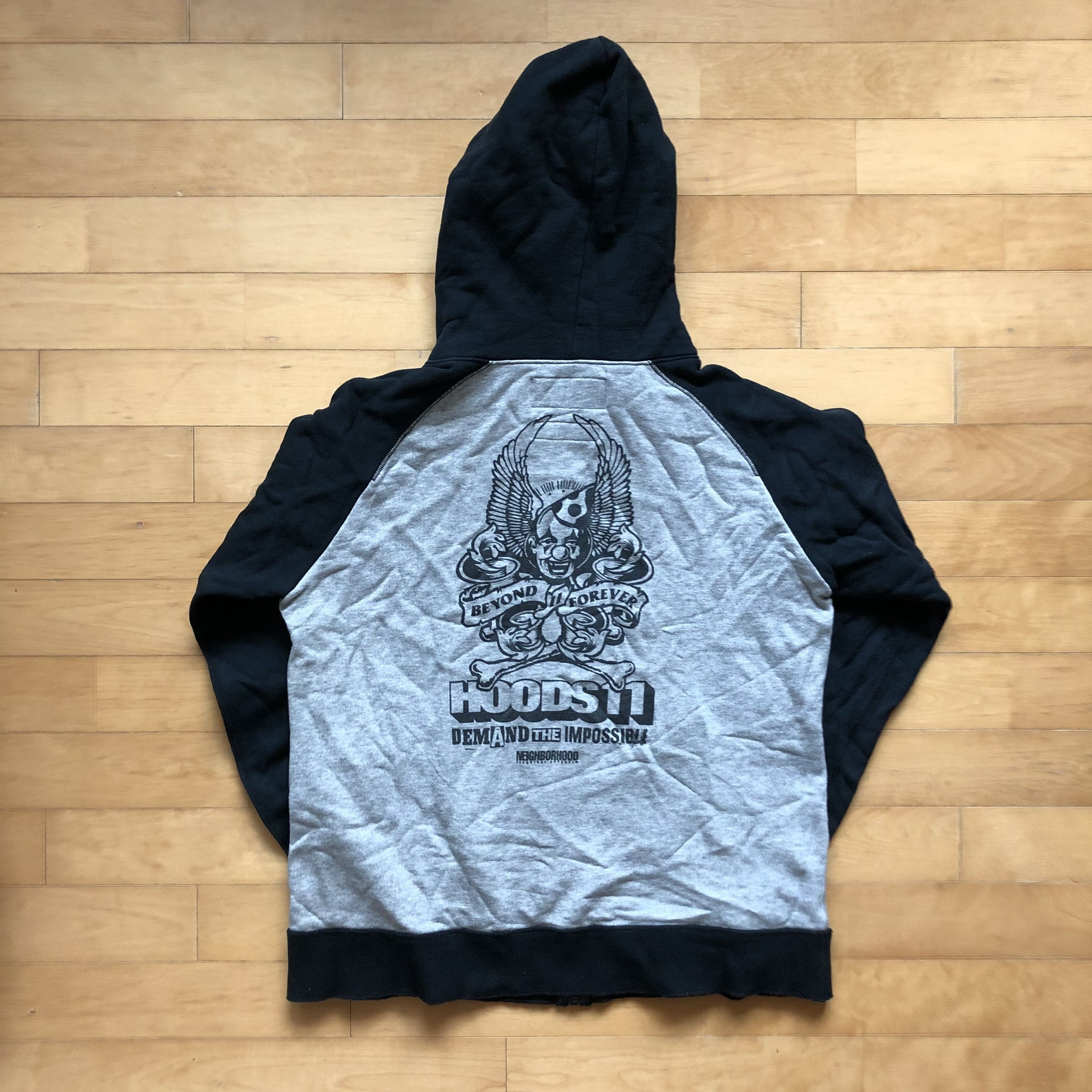 Neighborhood OG Neighborhood Beyond zip up hoodie L | Grailed