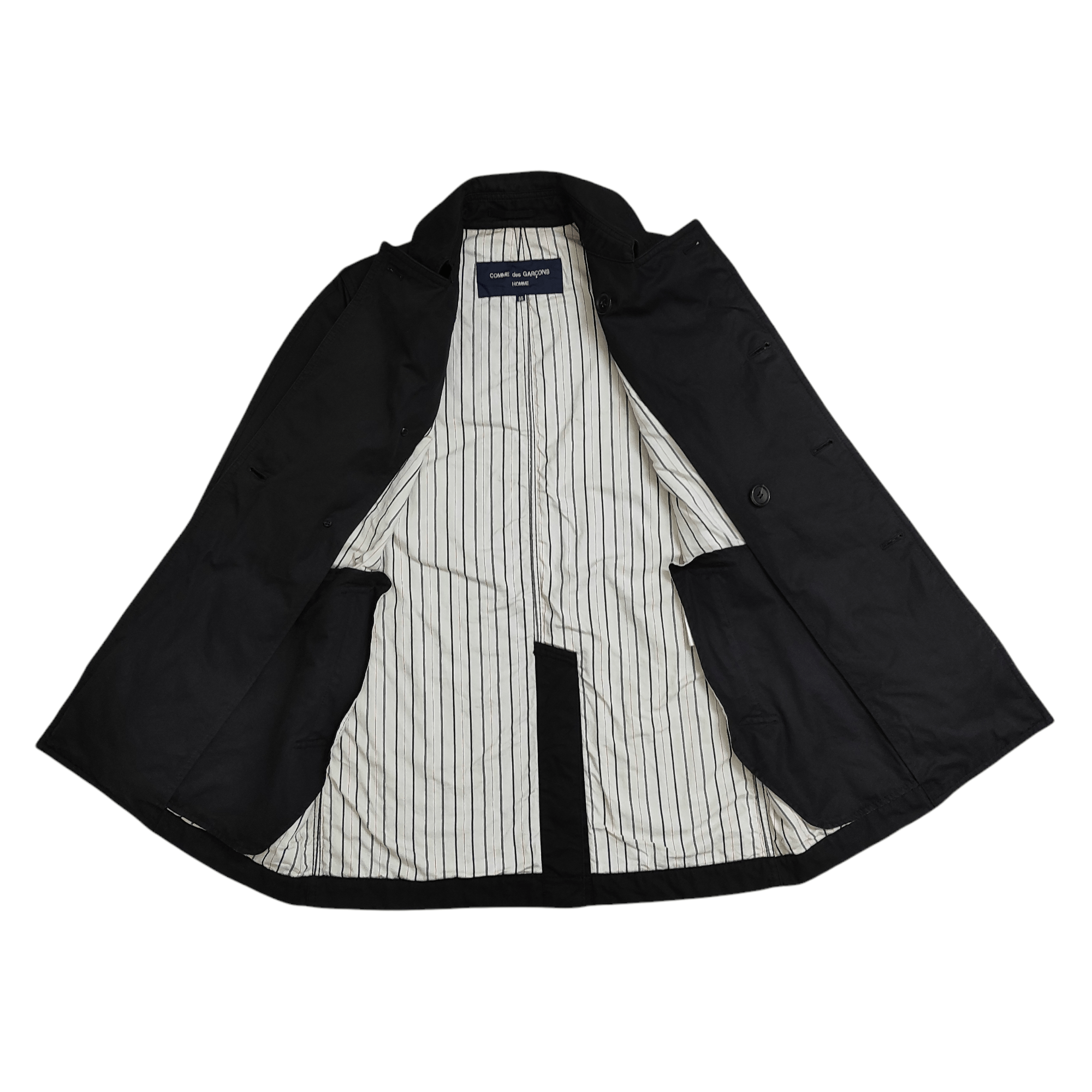 Archive COMME DES GARCONS HOMME AD2007 TRENCH COAT JACKET