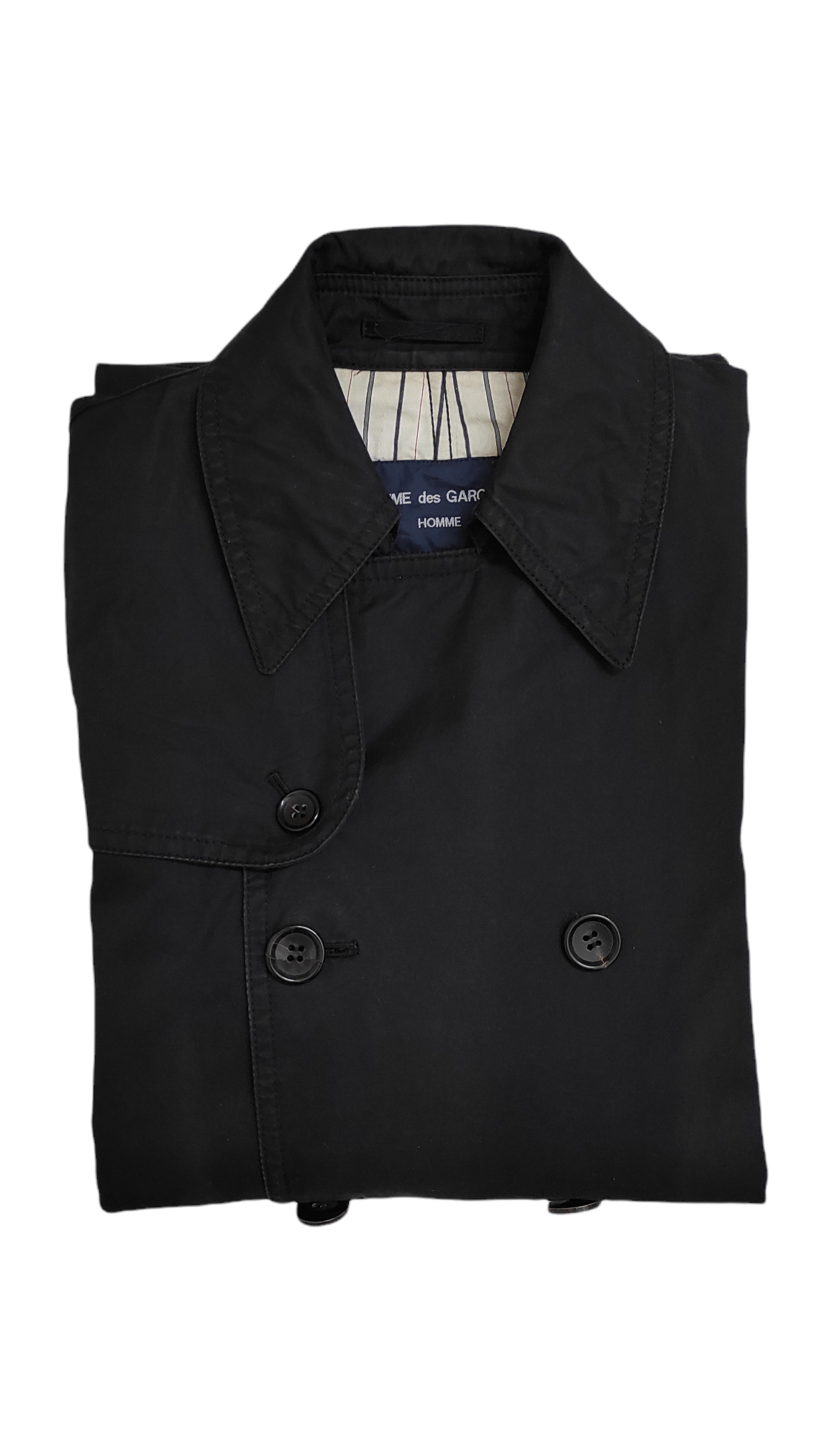 Archive COMME DES GARCONS HOMME AD2007 TRENCH COAT JACKET