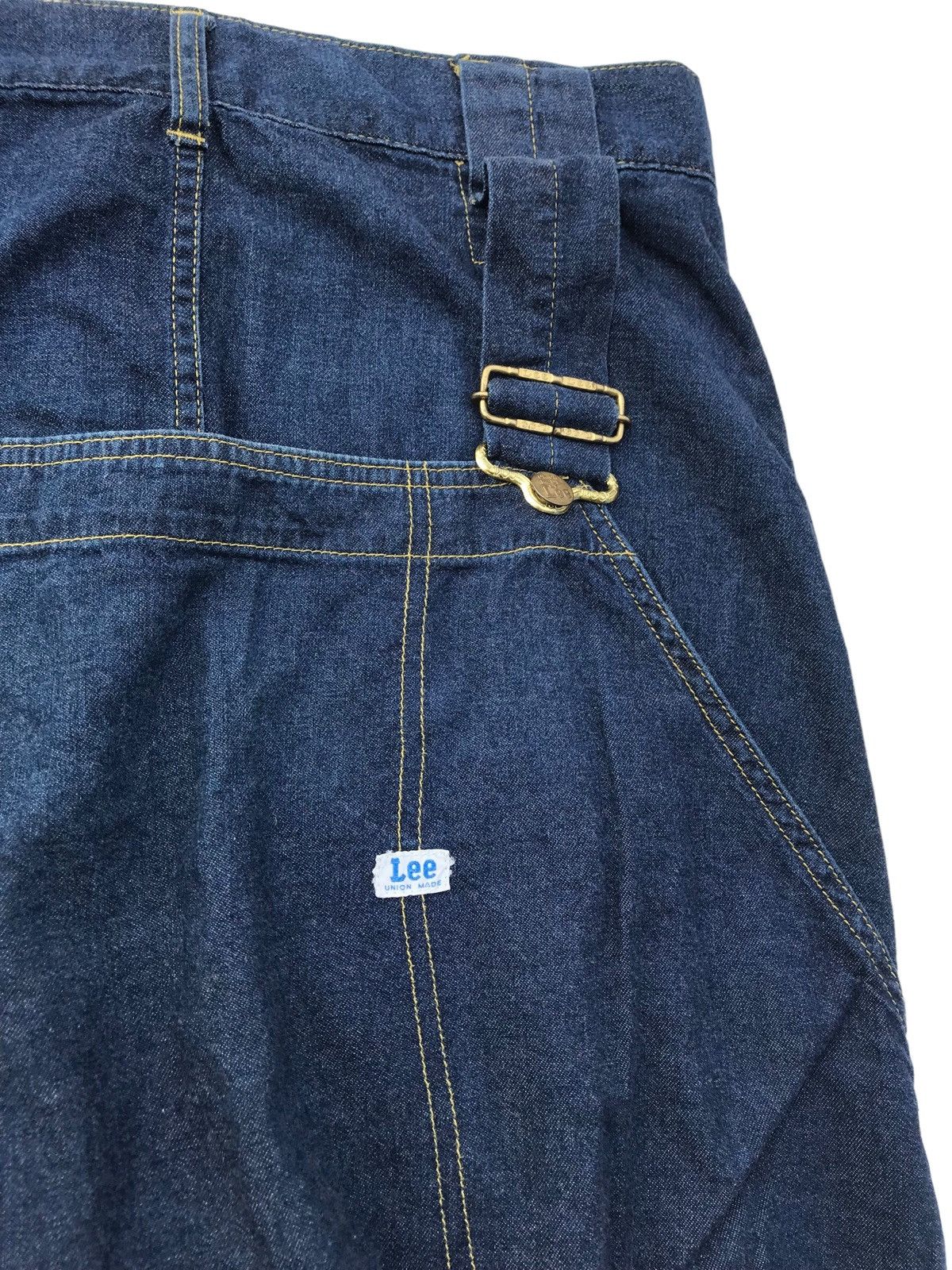 Lee Rare Mercibeaucoup Miyake Collab Lee Drop Crotch Light Denim Size US 32 / EU 48 - 12 Thumbnail