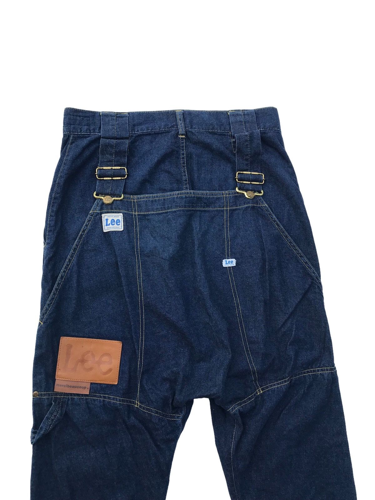 Lee Rare Mercibeaucoup Miyake Collab Lee Drop Crotch Light Denim Size US 32 / EU 48 - 13 Thumbnail