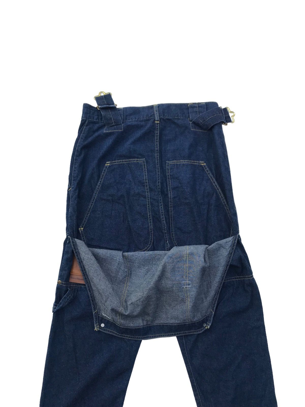 Lee Rare Mercibeaucoup Miyake Collab Lee Drop Crotch Light Denim Size US 32 / EU 48 - 14 Thumbnail