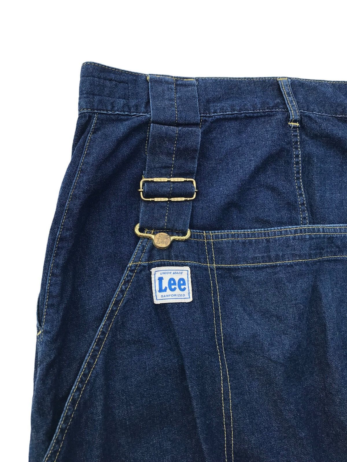 Lee Rare Mercibeaucoup Miyake Collab Lee Drop Crotch Light Denim Size US 32 / EU 48 - 11 Thumbnail