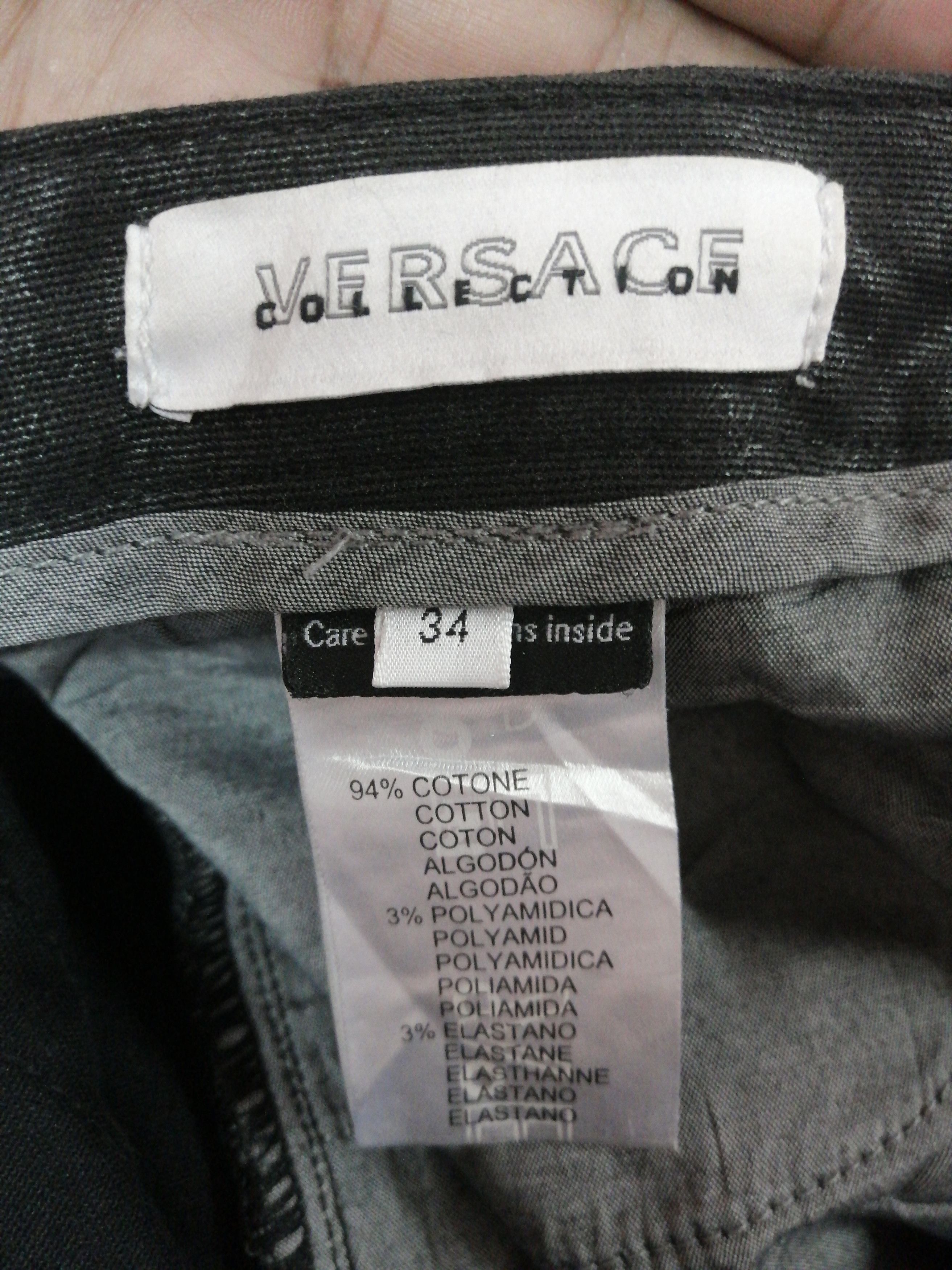 Versace Versace Jeans Collection Stretch Denime Size US 34 / EU 50 - 16 Thumbnail