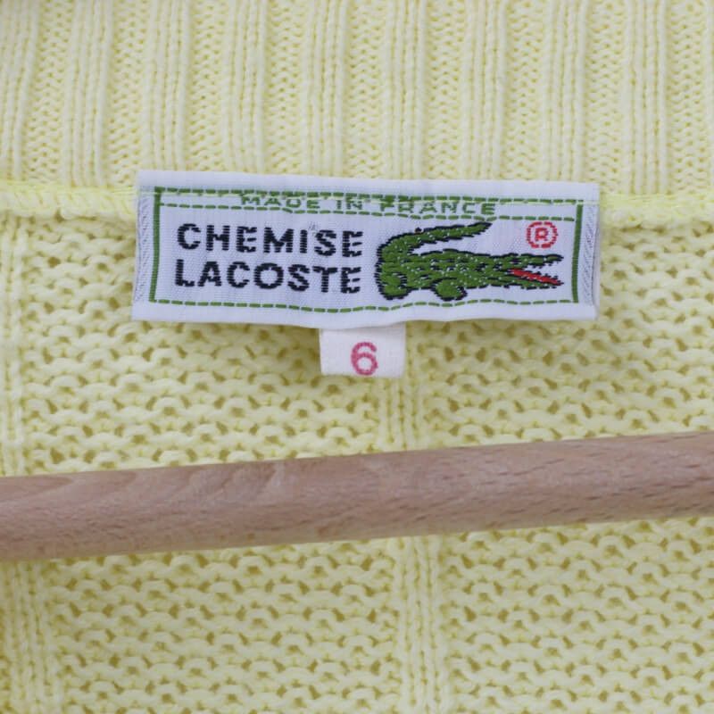 Lacoste 90's V-Neck Jumper XL