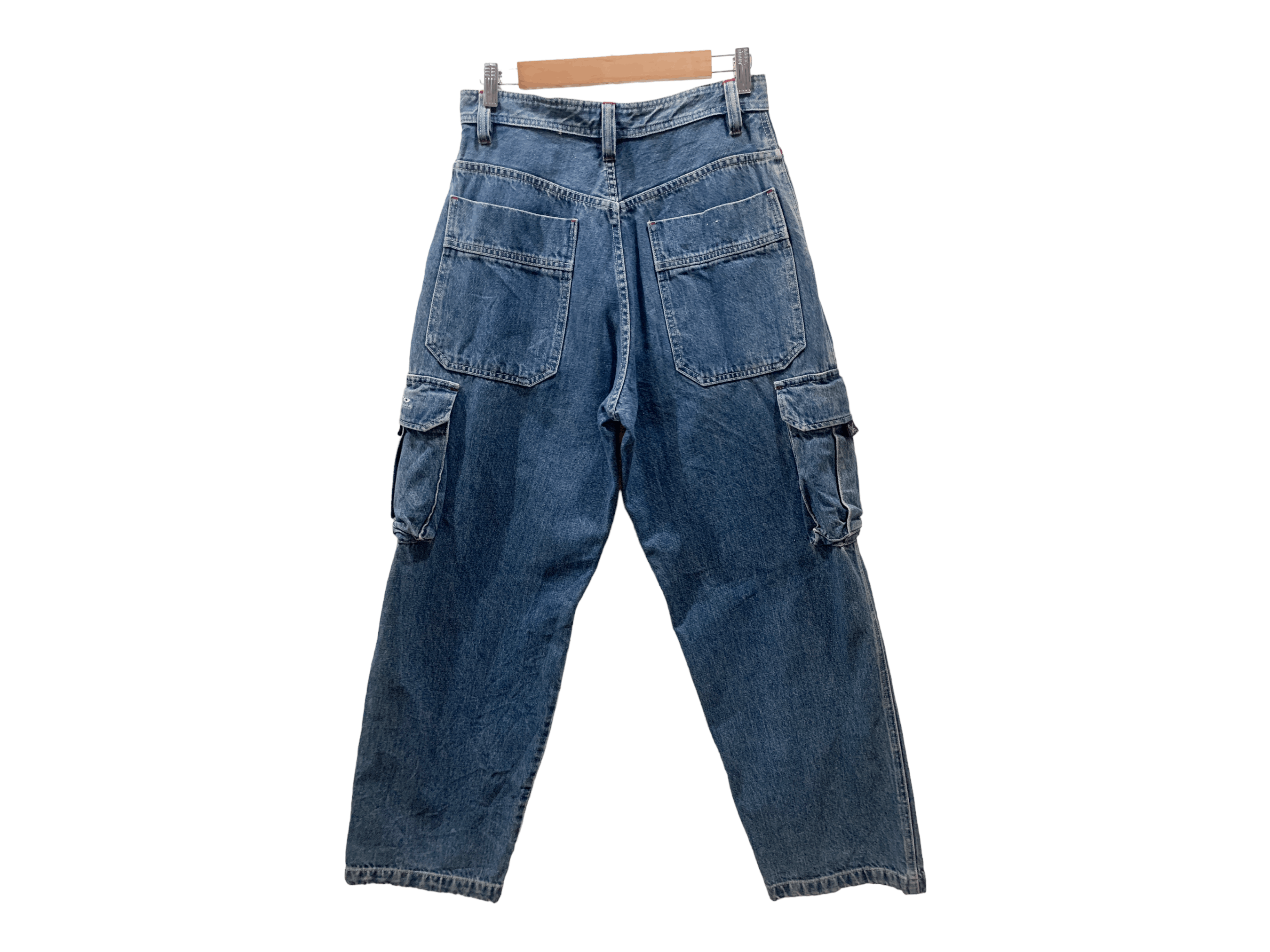 Japanese Brand Piko Denim Jeans Japanese Surfwear Hip Hop Skateboards Size US 28 / EU 44 - 2 Thumbnail
