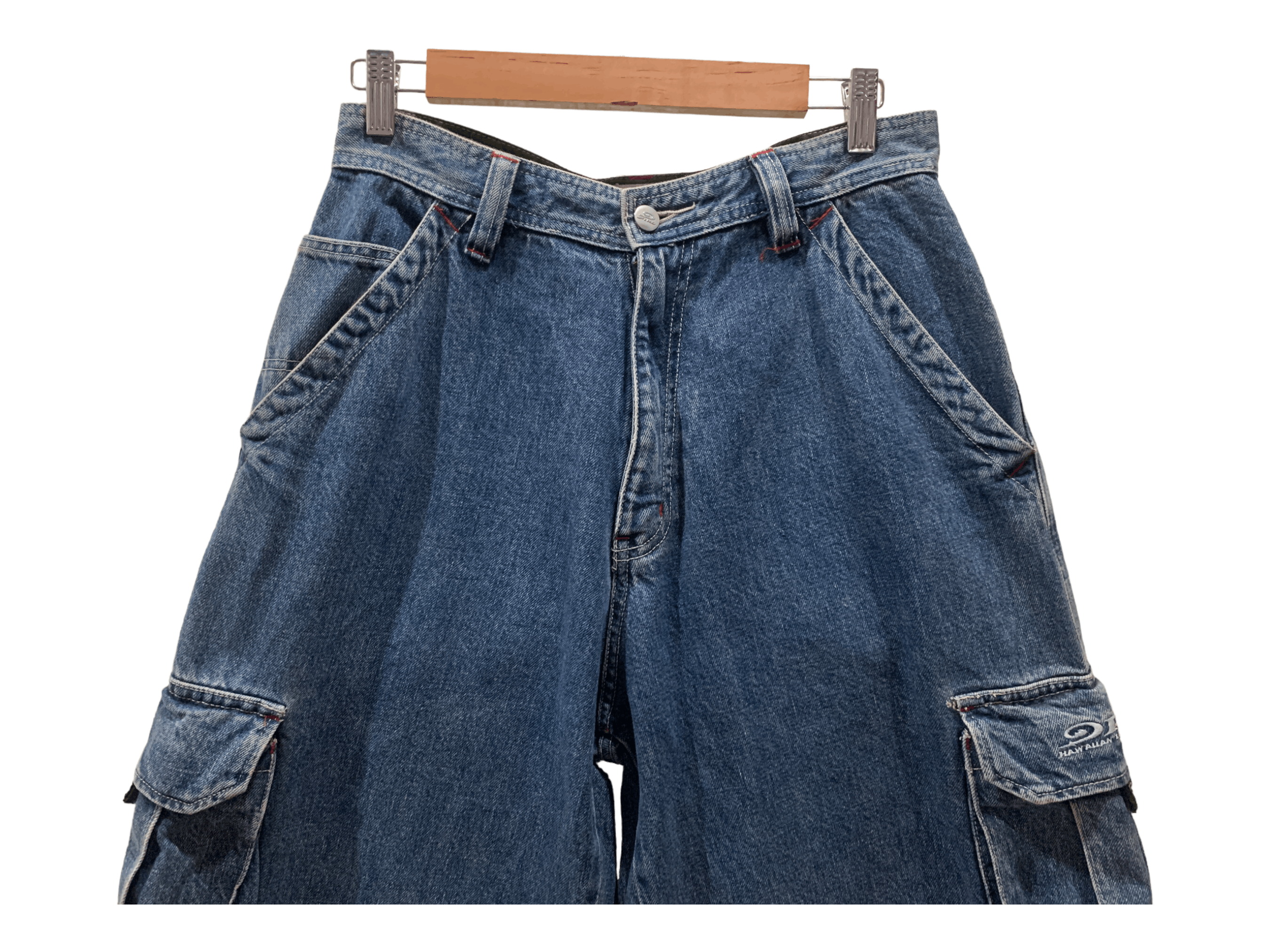 Japanese Brand Piko Denim Jeans Japanese Surfwear Hip Hop Skateboards Size US 28 / EU 44 - 3 Thumbnail