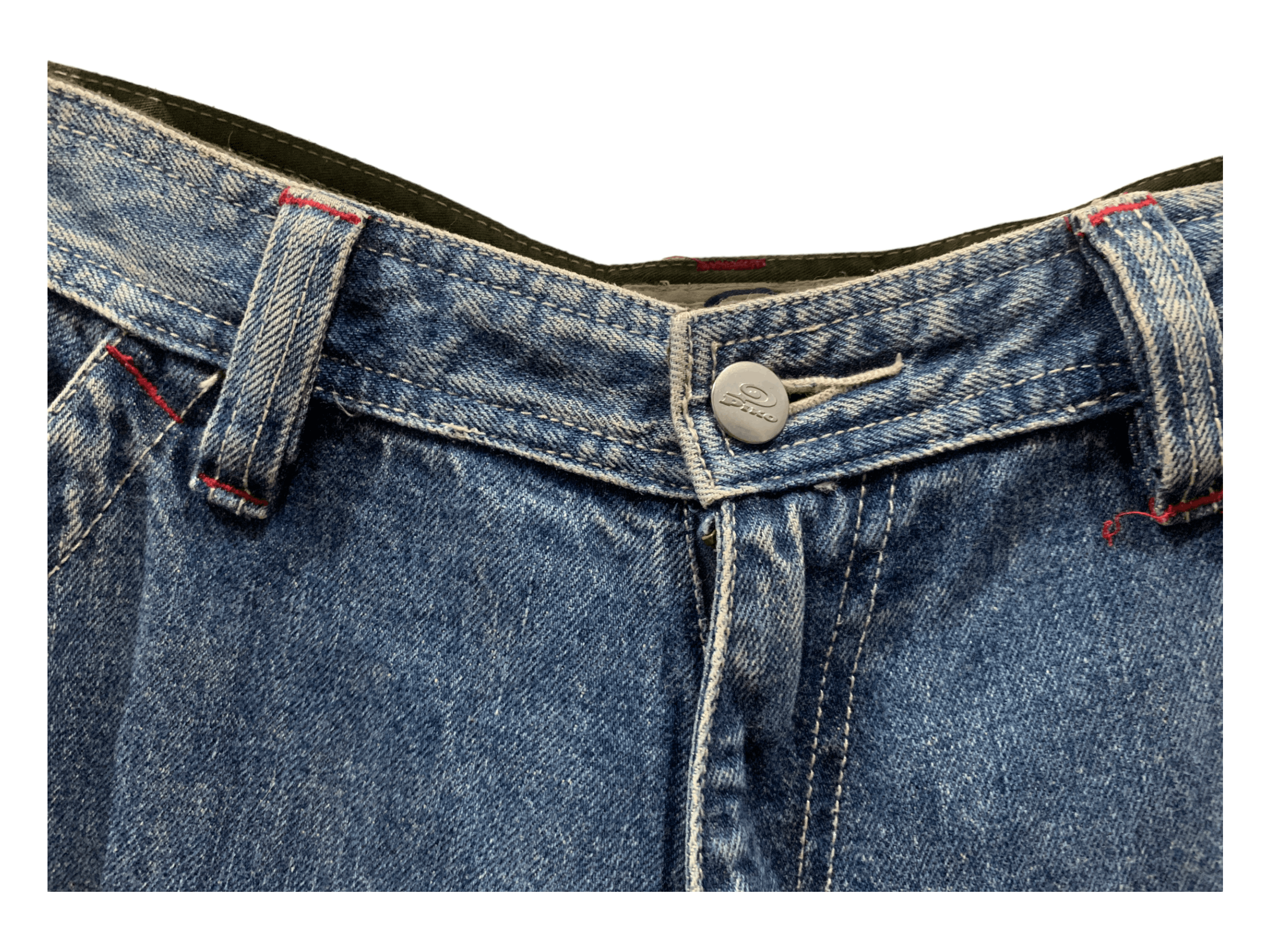 Japanese Brand Piko Denim Jeans Japanese Surfwear Hip Hop Skateboards Size US 28 / EU 44 - 9 Thumbnail