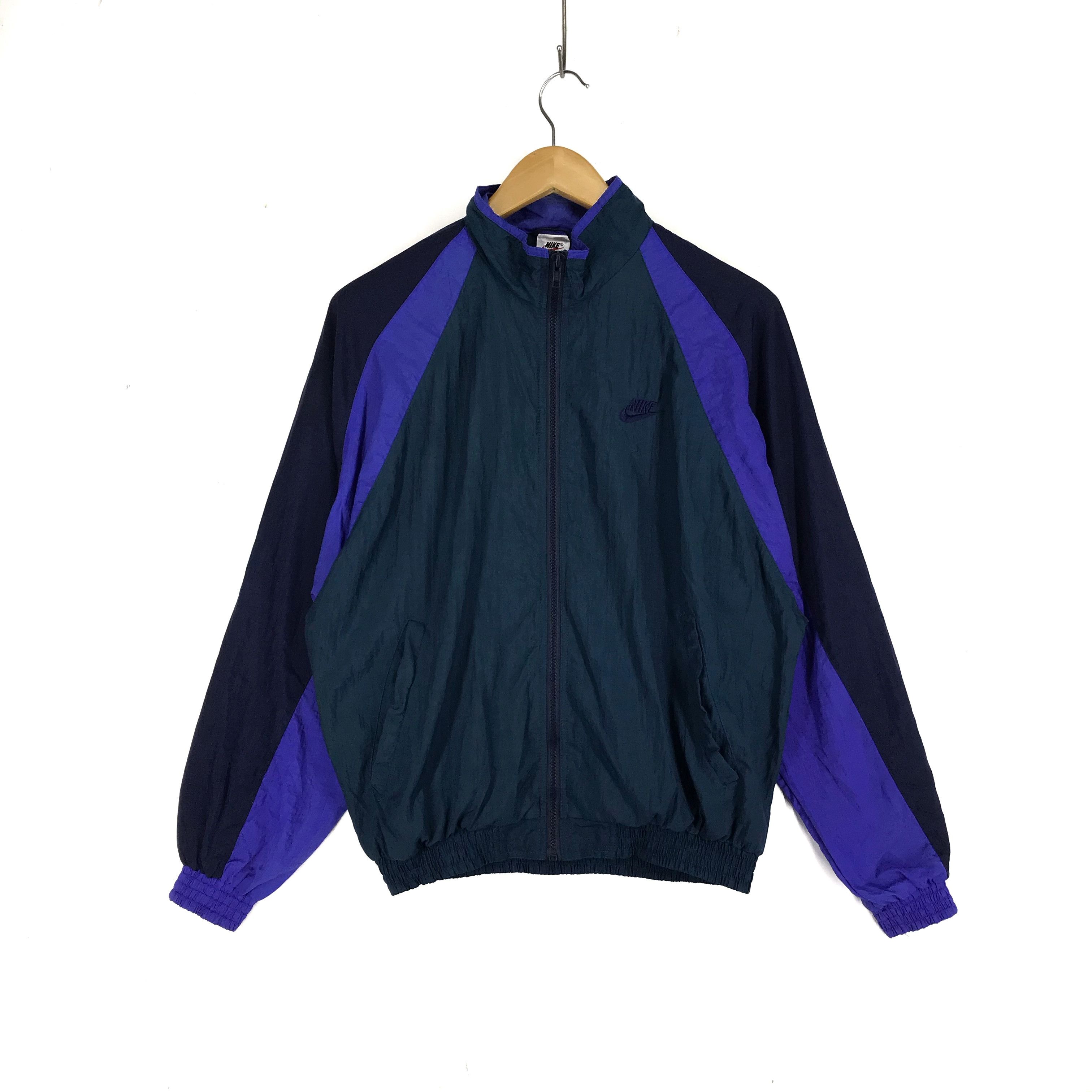 Nike 90s Vintage NIKE SILVER LABEL Nylon Jacket #2353-81 Size US L / EU 52-54 / 3 - 1 Thumbnail