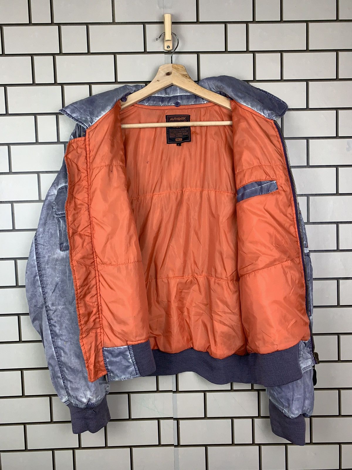 Vintage Vintage Japanese Brand Authentic BE Bomber Jacket Size US L / EU 52-54 / 3 - 17 Thumbnail