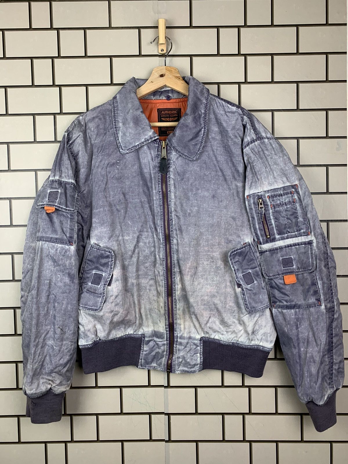 Vintage Vintage Japanese Brand Authentic BE Bomber Jacket Size US L / EU 52-54 / 3 - 1 Thumbnail