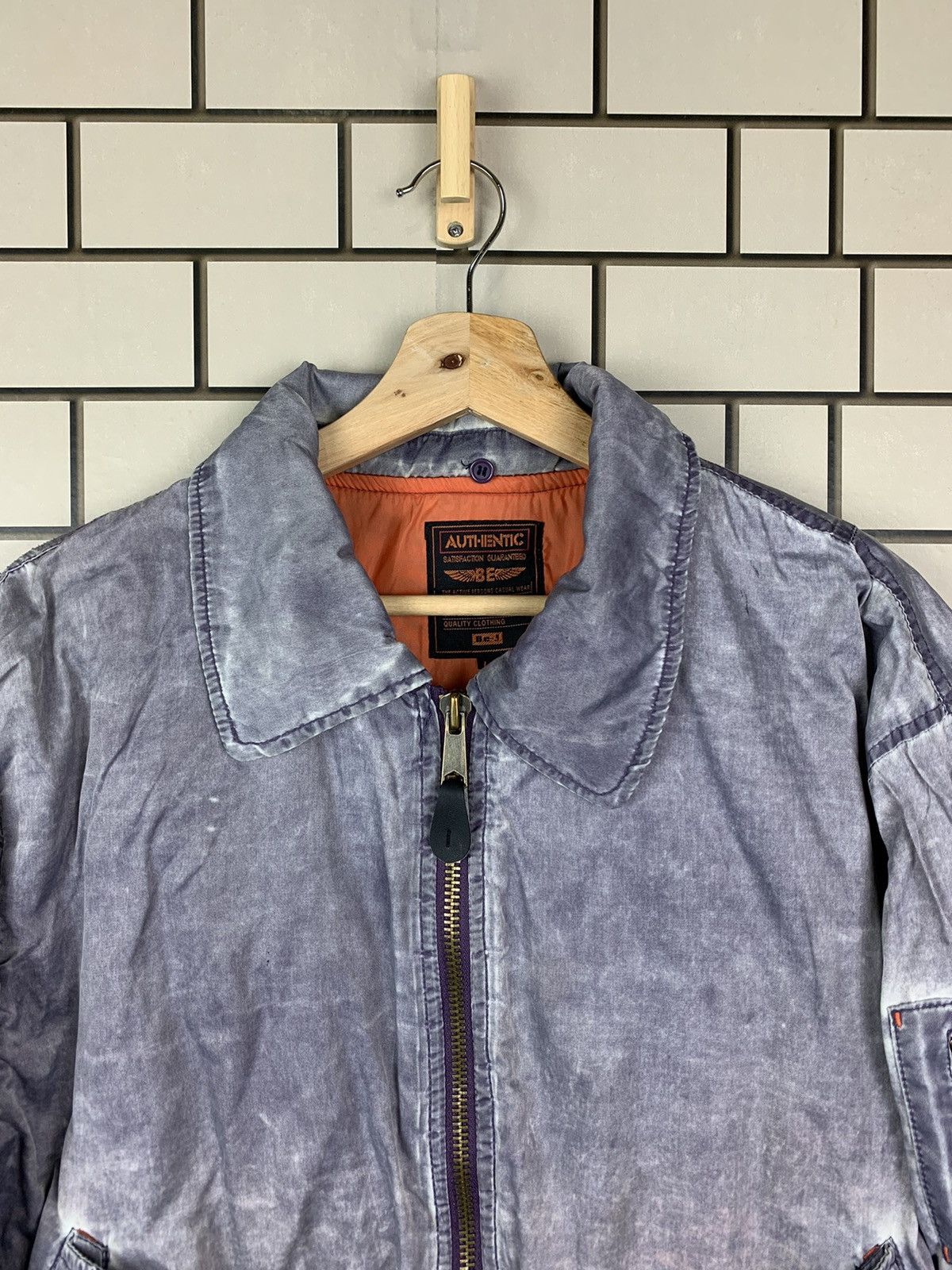 Vintage Vintage Japanese Brand Authentic BE Bomber Jacket Size US L / EU 52-54 / 3 - 2 Thumbnail