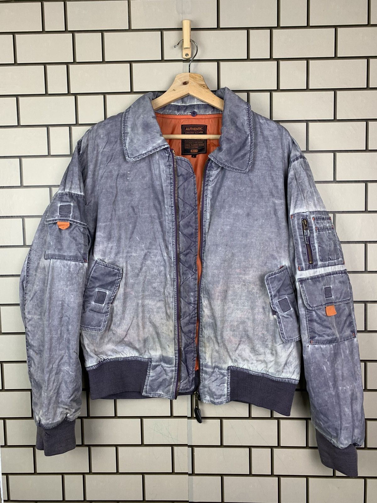 Vintage Vintage Japanese Brand Authentic BE Bomber Jacket Size US L / EU 52-54 / 3 - 15 Thumbnail