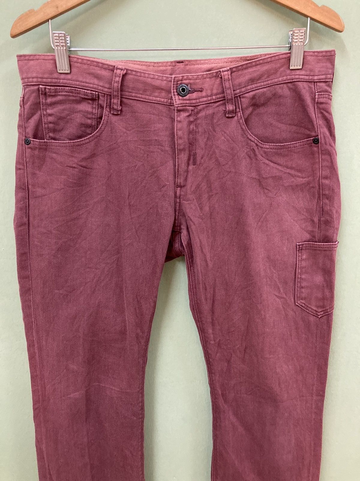 Neil Barrett NEIL BARRETT - SLIM FIT MID WASHED CARPENTER JEANS Size US 32 / EU 48 - 7 Thumbnail