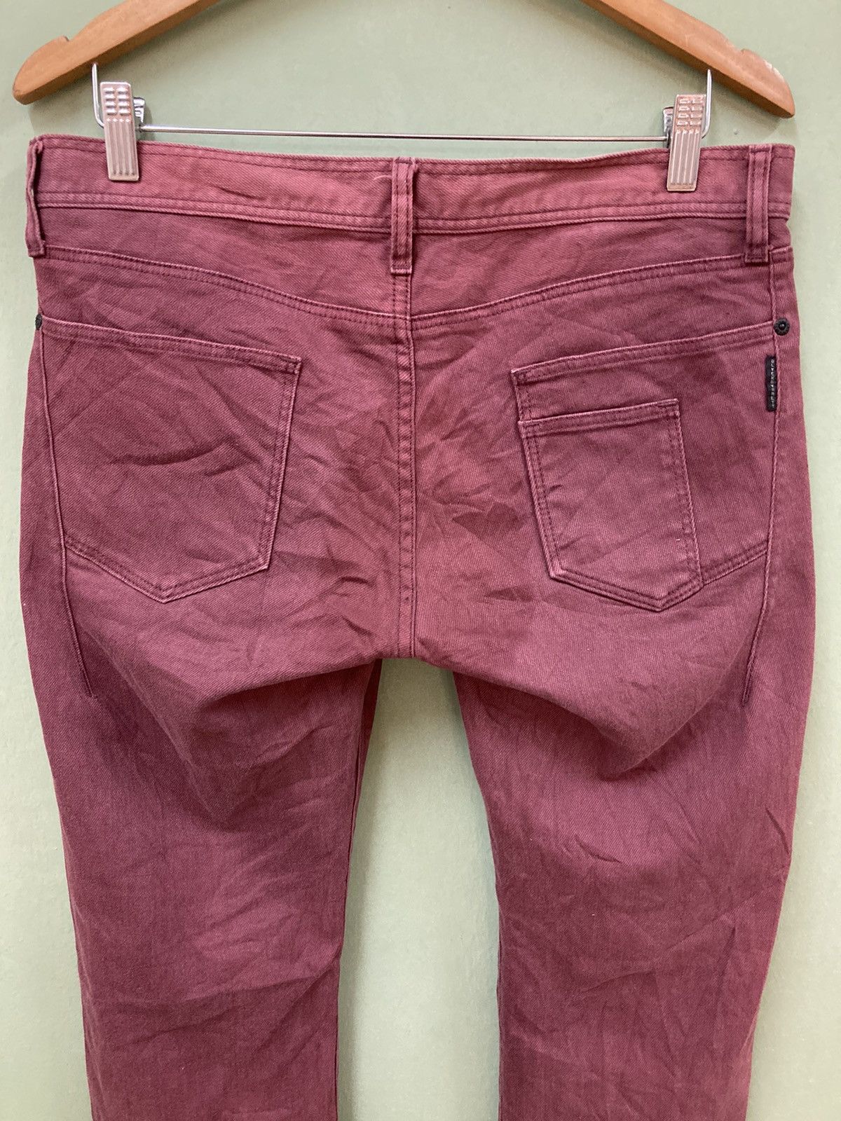 Neil Barrett NEIL BARRETT - SLIM FIT MID WASHED CARPENTER JEANS Size US 32 / EU 48 - 3 Thumbnail
