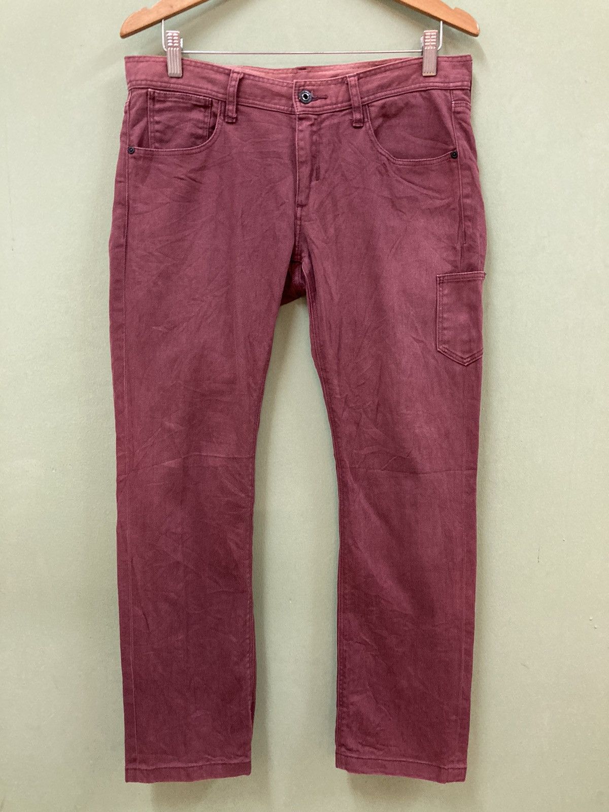 Neil Barrett NEIL BARRETT - SLIM FIT MID WASHED CARPENTER JEANS Size US 32 / EU 48 - 6 Thumbnail