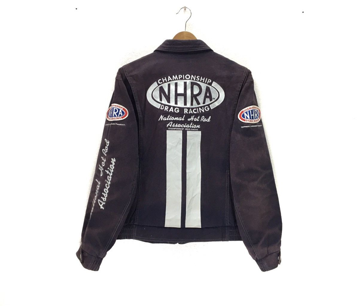 Sports Specialties National Hot Rod Association Drag Team Denime Jacket Size US XS / EU 42 / 0 - 1 Thumbnail