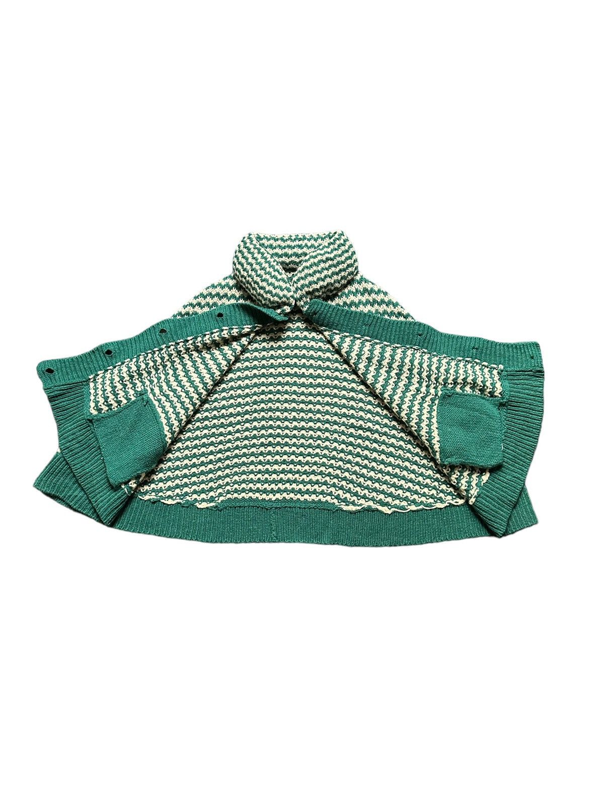 Issey Miyake AW12 Mercibeaucoup pillow neck knitted cloaks Size US L / EU 52-54 / 3 - 4 Thumbnail