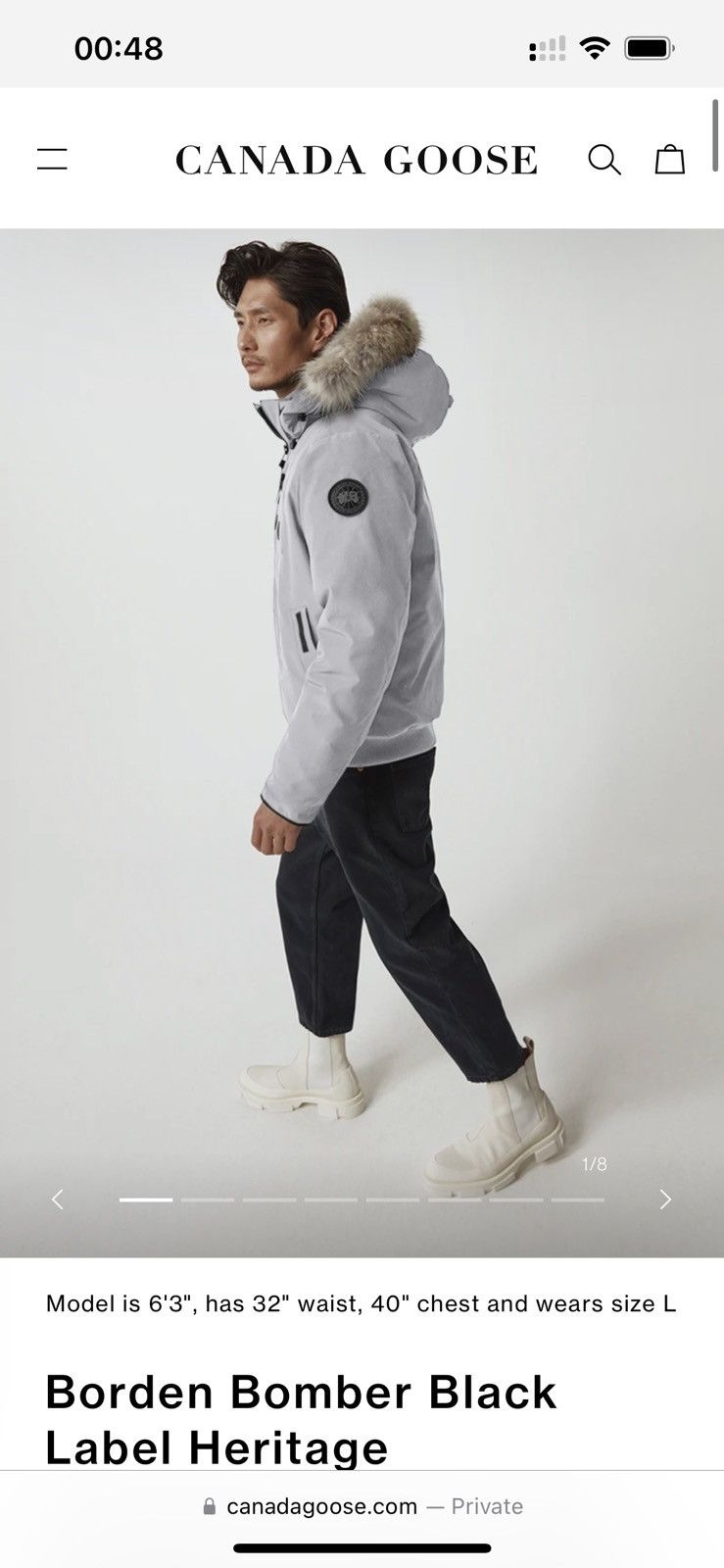 Canada Goose Borden Bomber Black Label Heritage | Grailed