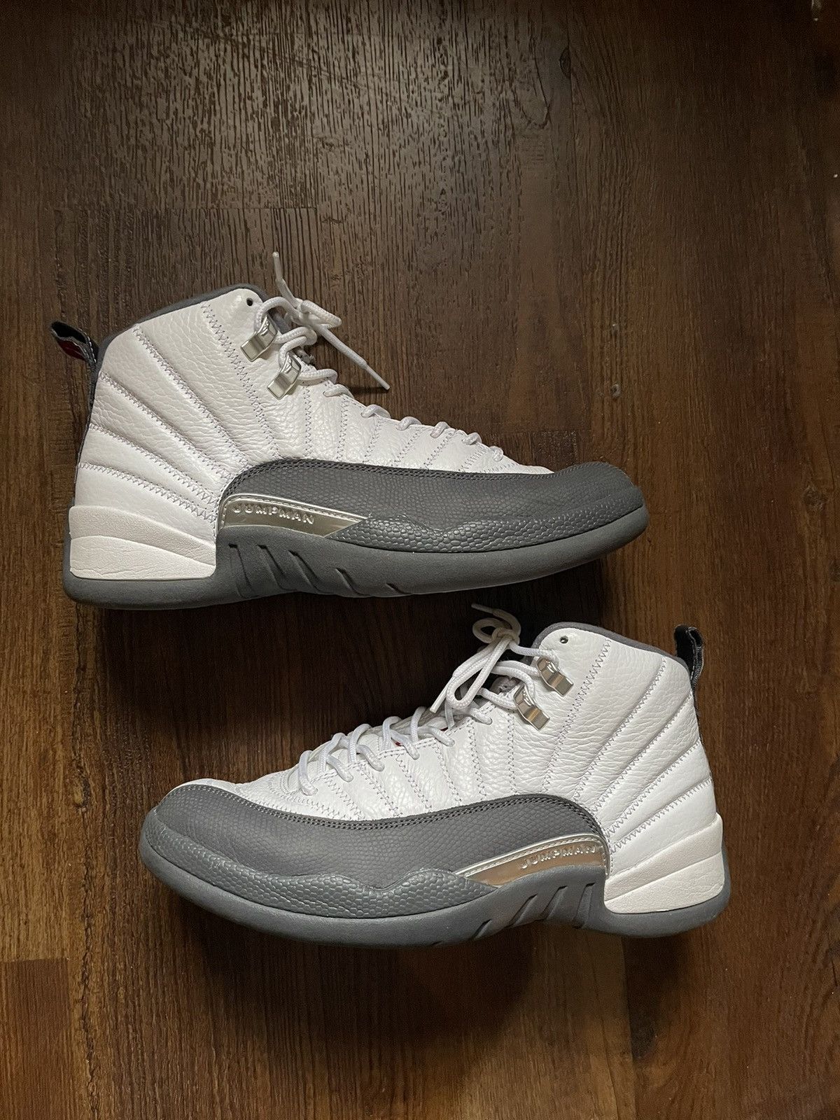 jordan 12 dark grey size 7