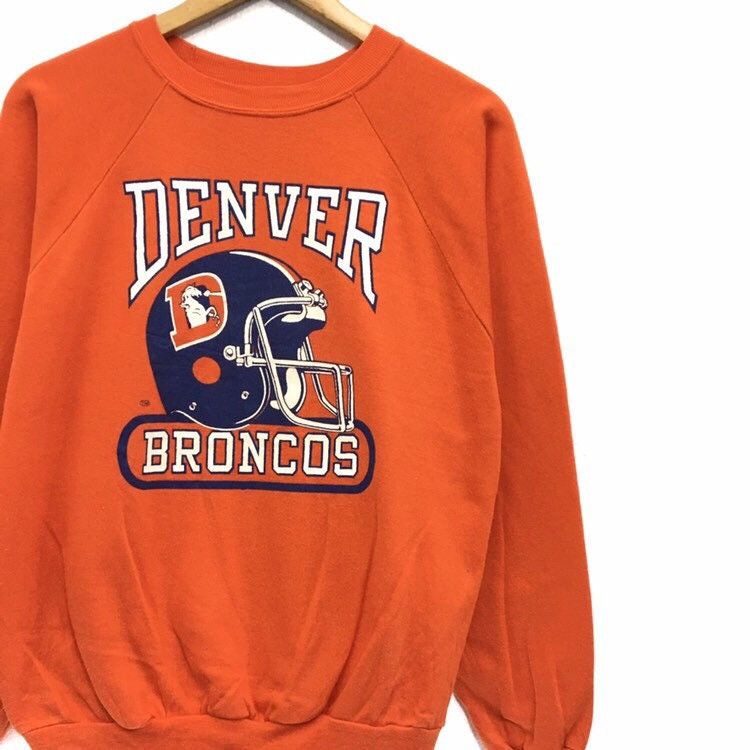 Vintage 90s Logo 7 Denver Broncos Sweatshirt